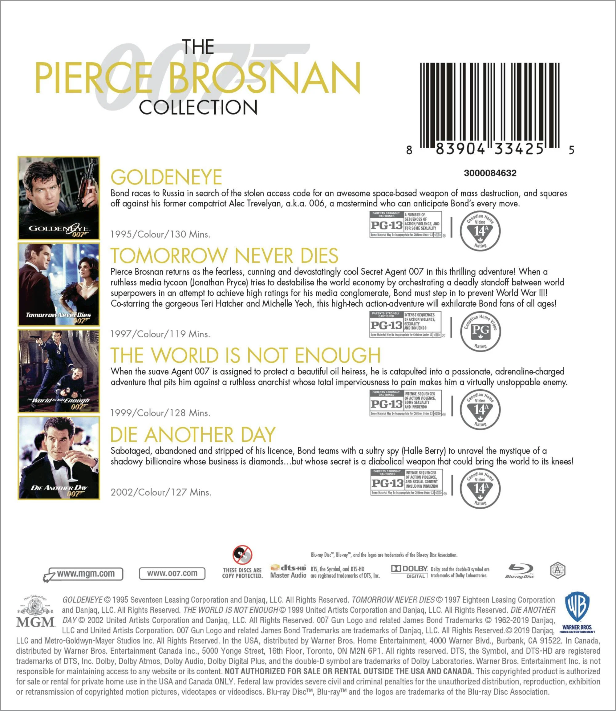 The Pierce Brosnan Collection (Box Set) [Blu-ray] - Image 2