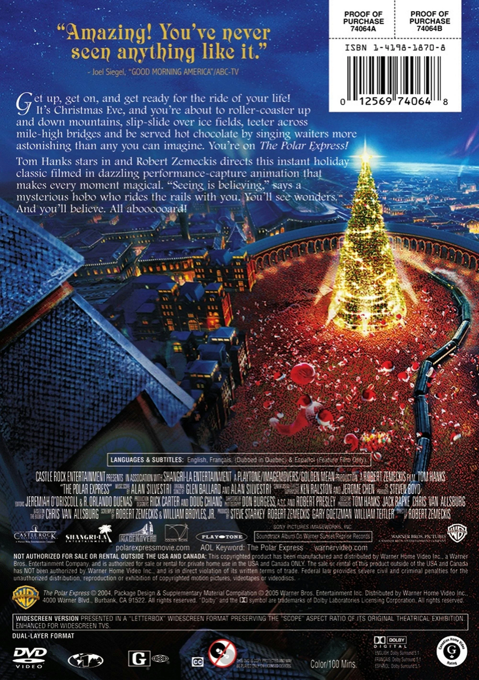 The Polar Express (DVD Widescreen) [DVD] - Image 2