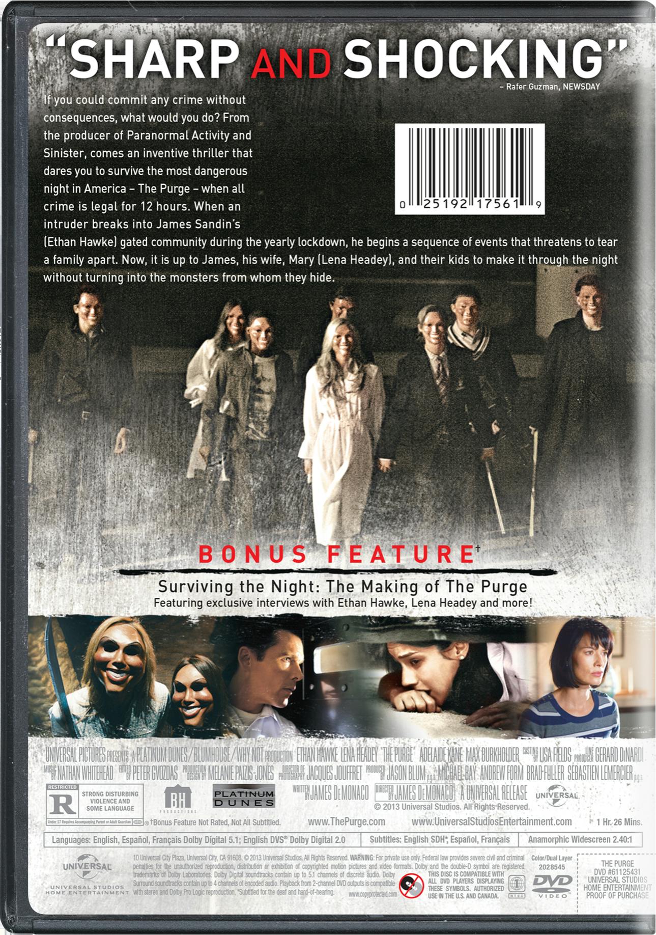 The Purge [DVD] - Image 2