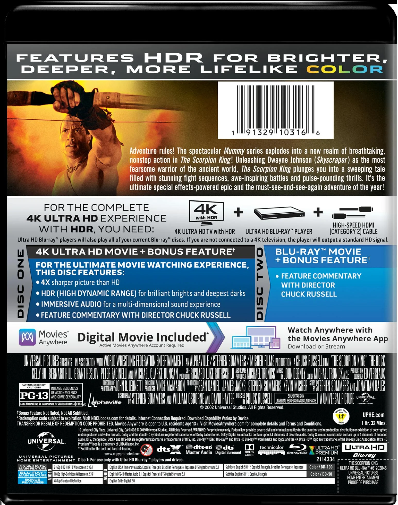 The Scorpion King (4K Ultra HD) [UHD] - Image 2