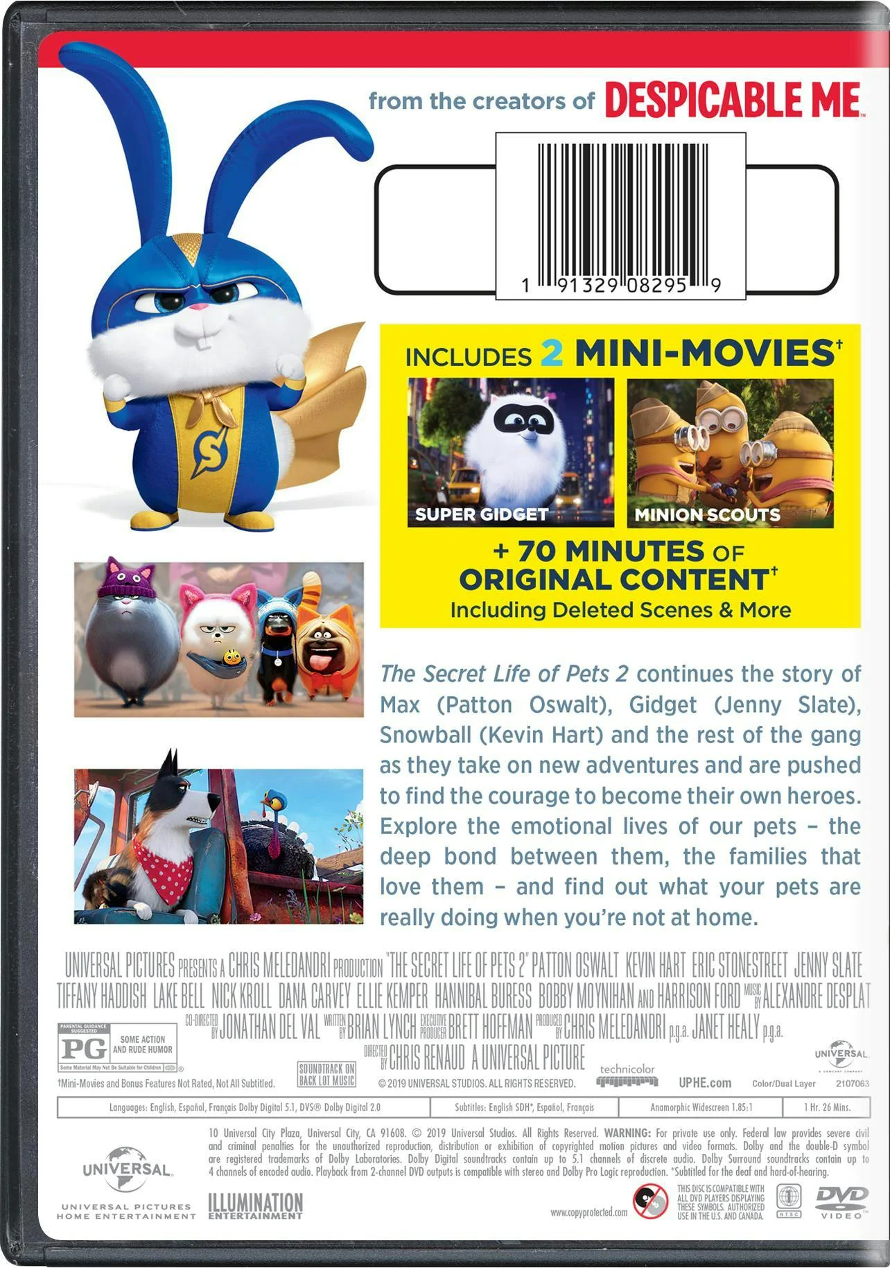 The Secret Life of Pets 2 (DVD) [DVD] - Image 3