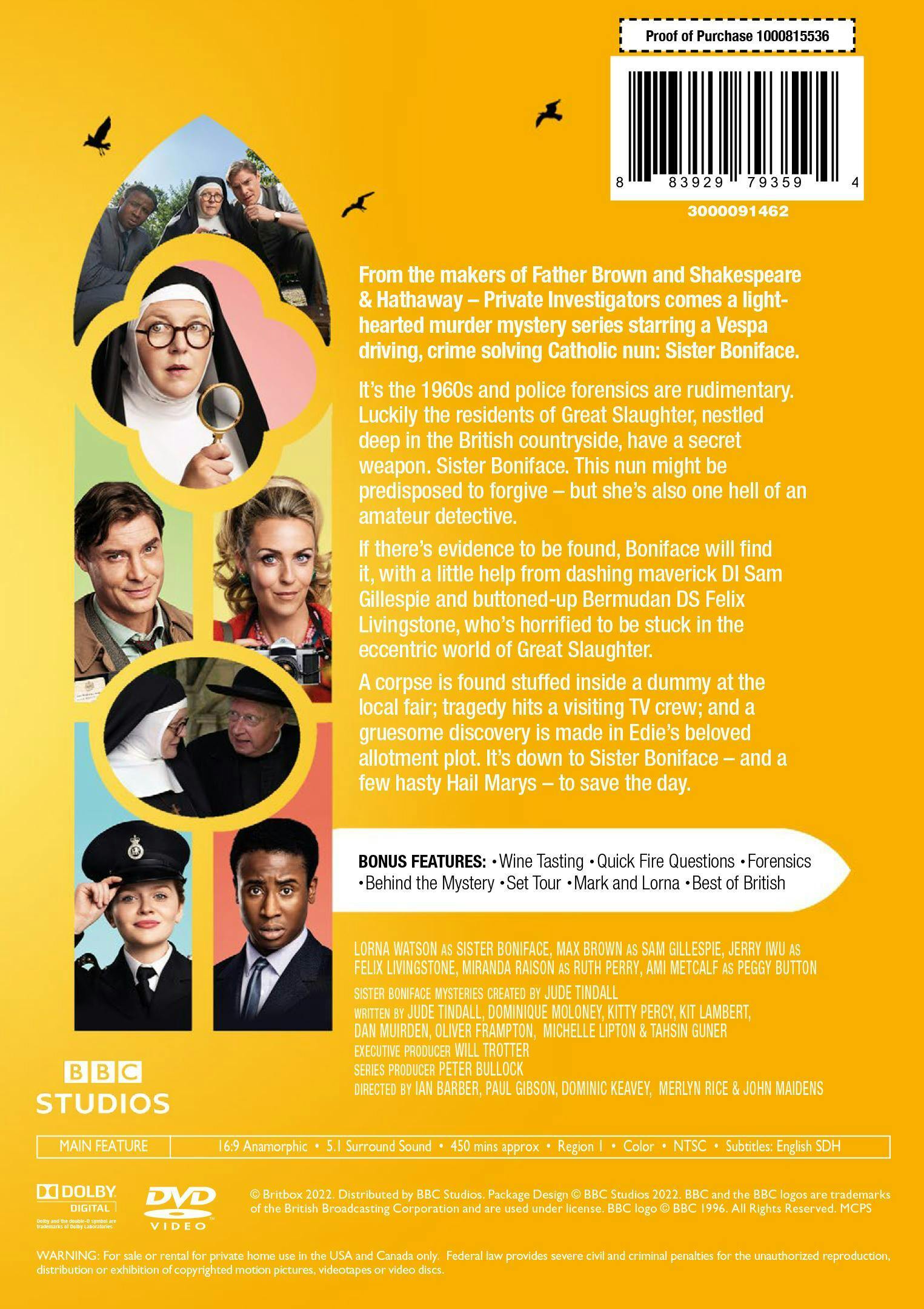 The Sister Boniface Mysteries: Series One [DVD] - Image 2