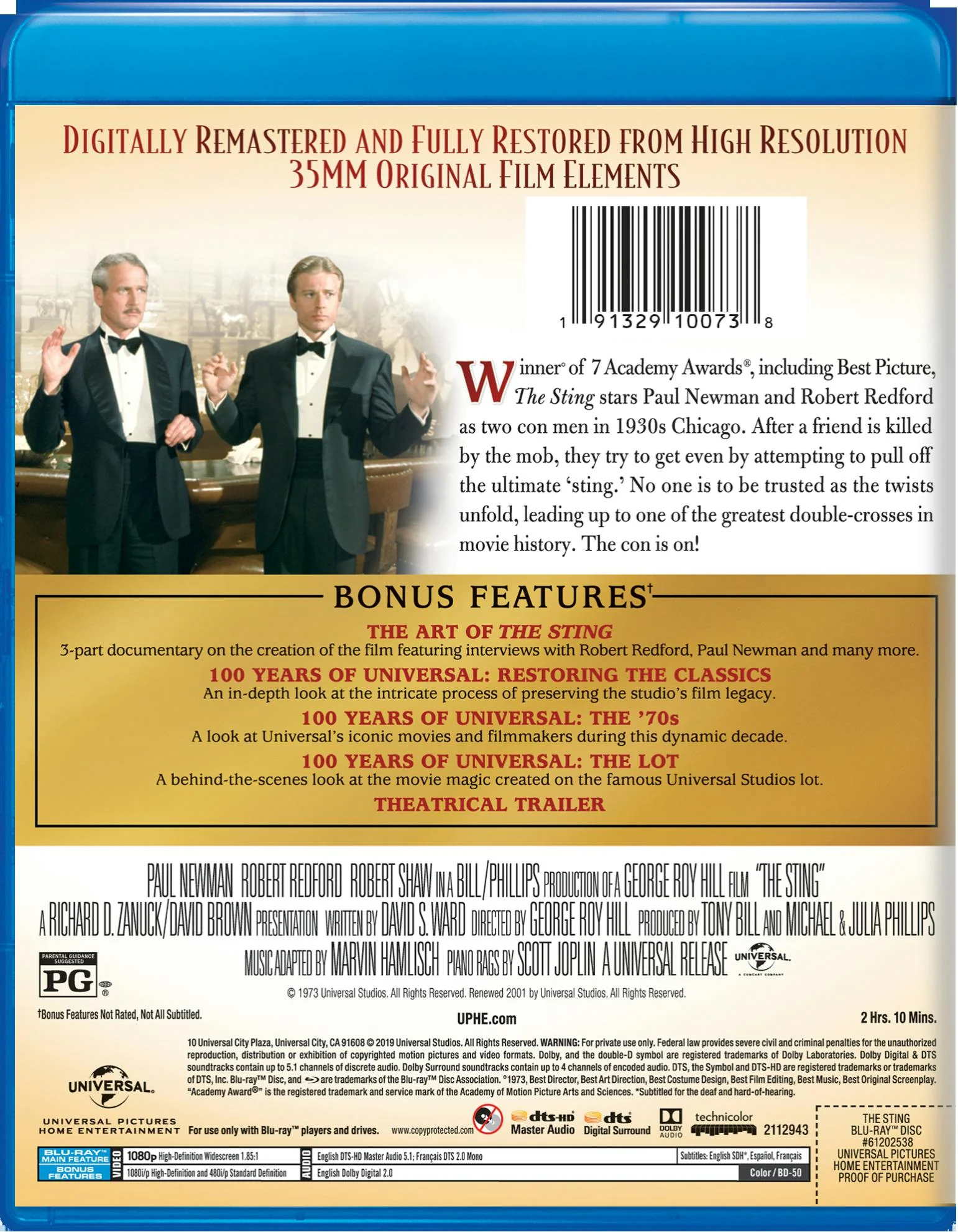 The Sting [Blu-ray] - Image 2