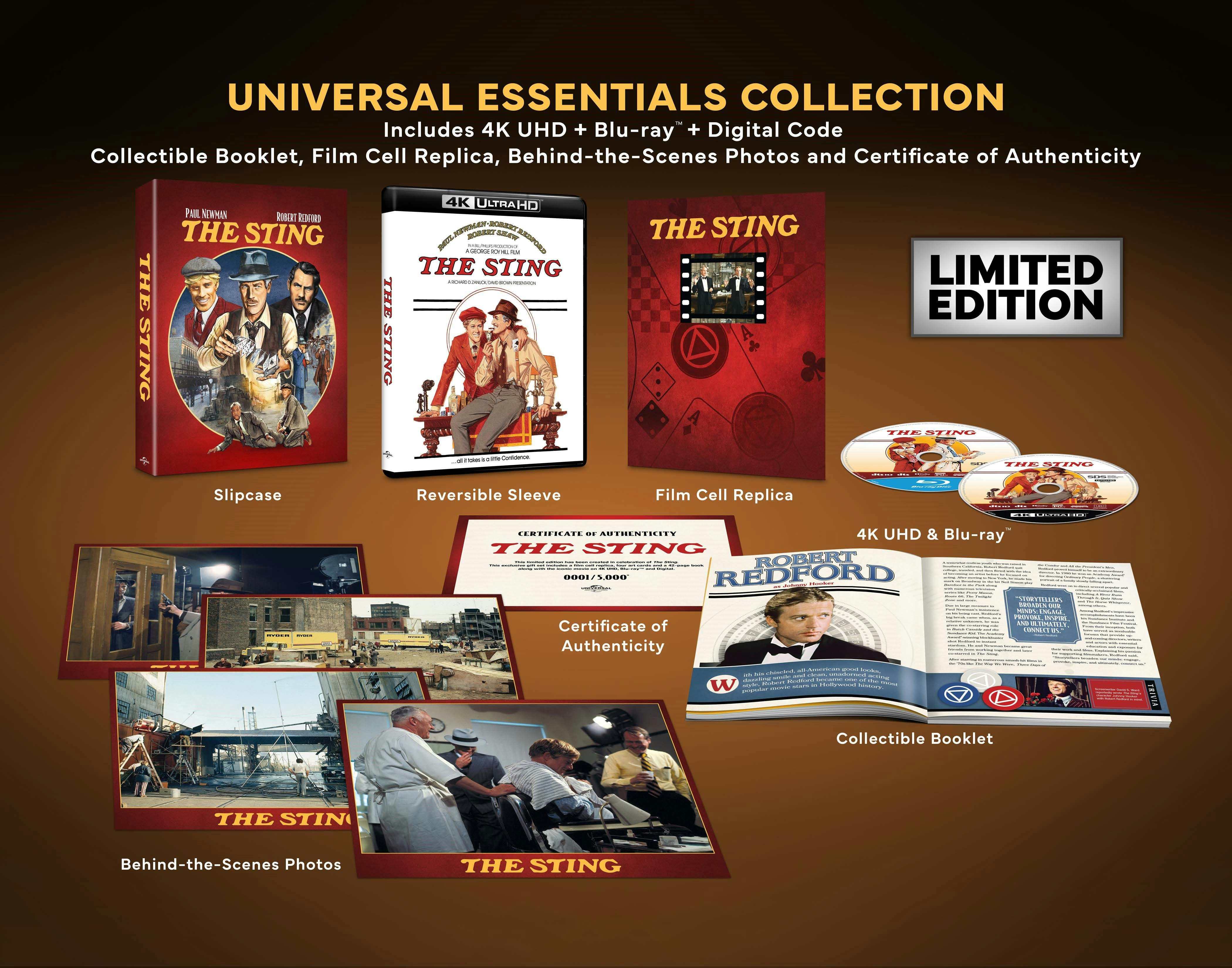 The Sting (4K Ultra HD + Blu-ray (50th Anniversary)) [UHD] - Image 4