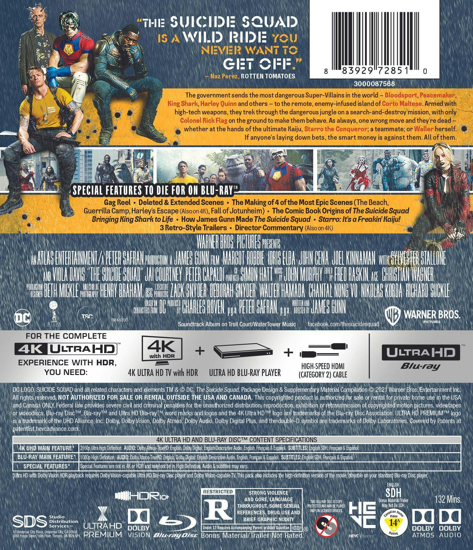 The Suicide Squad (4K Ultra HD + Blu-ray) [UHD] - Image 3