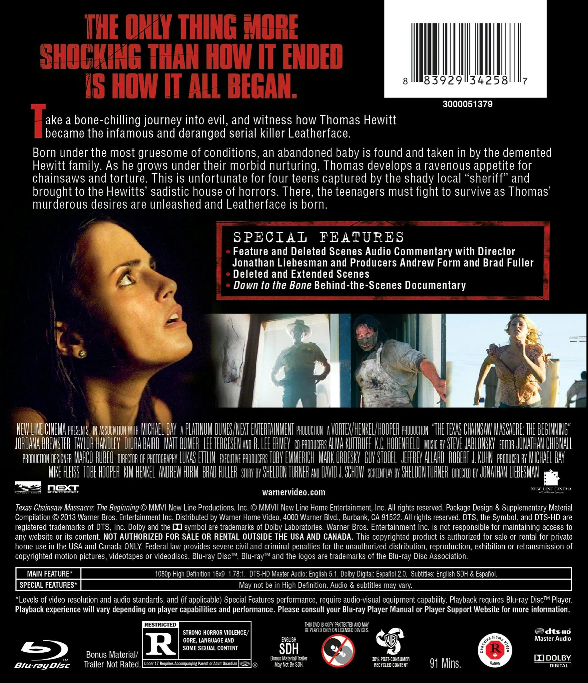 The Texas Chainsaw Massacre: The Beginning [Blu-ray] - Image 2