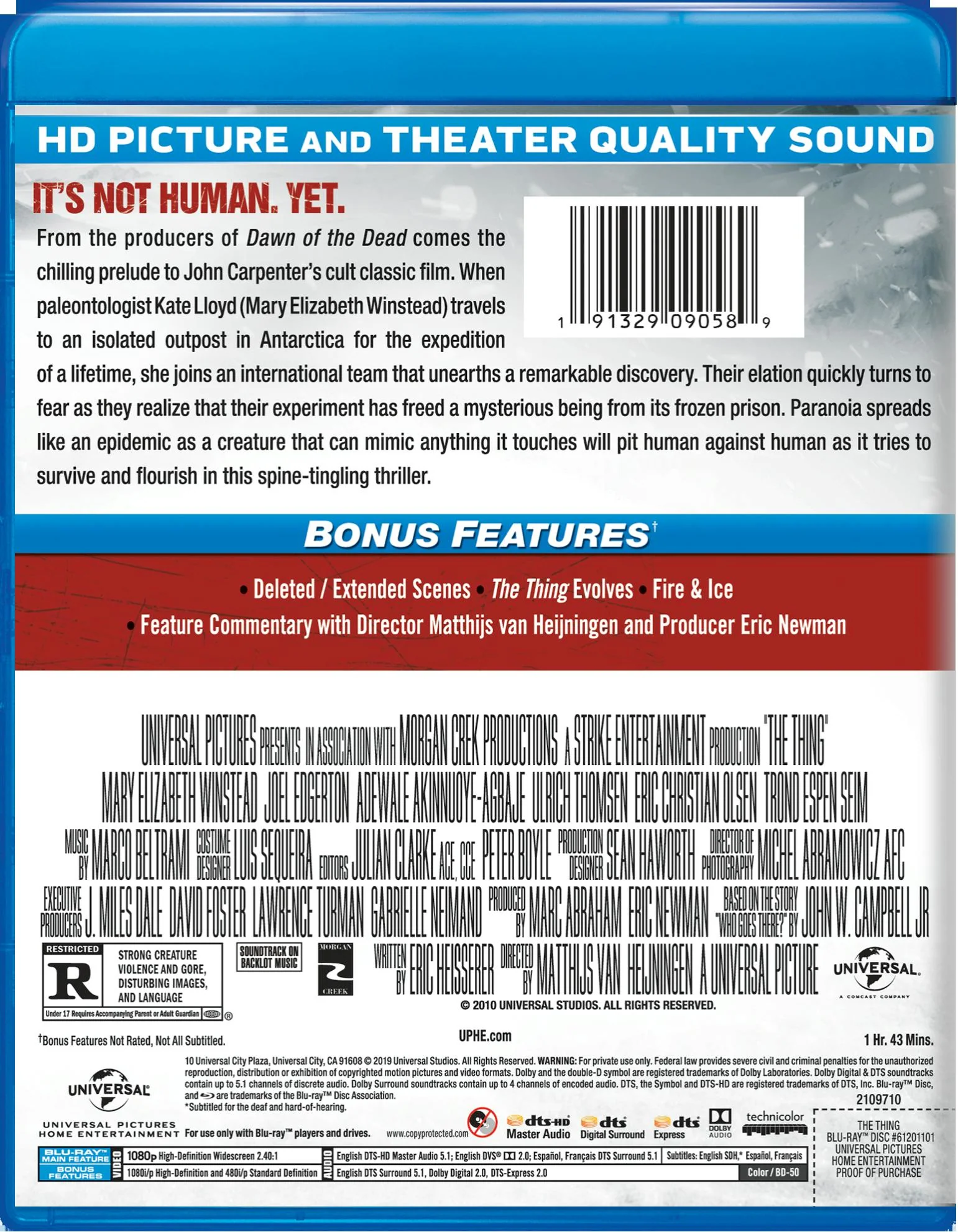 The Thing (Blu-ray New Box Art) [Blu-ray] - Image 2