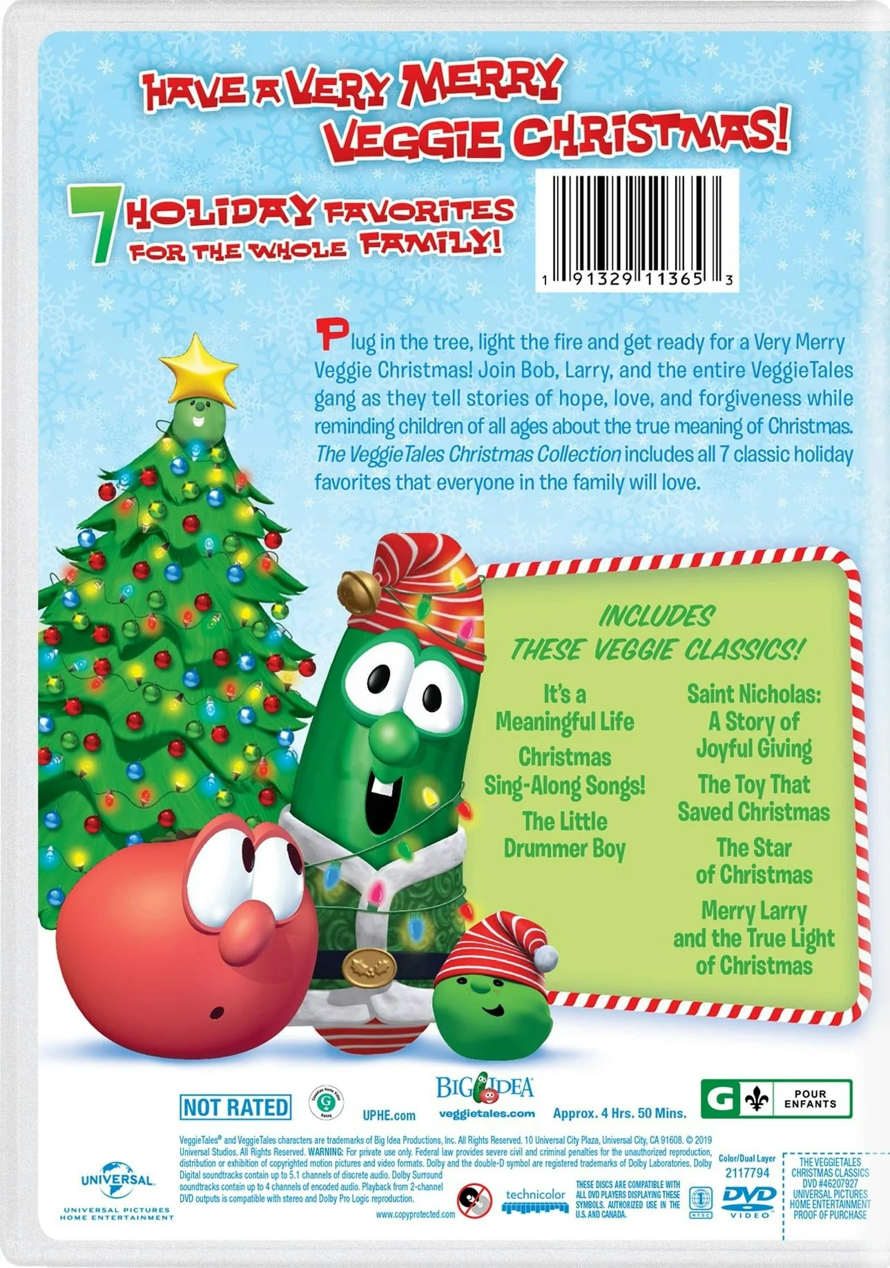 VeggieTales Christmas Classics Collection (DVD Set) [DVD] - Image 3