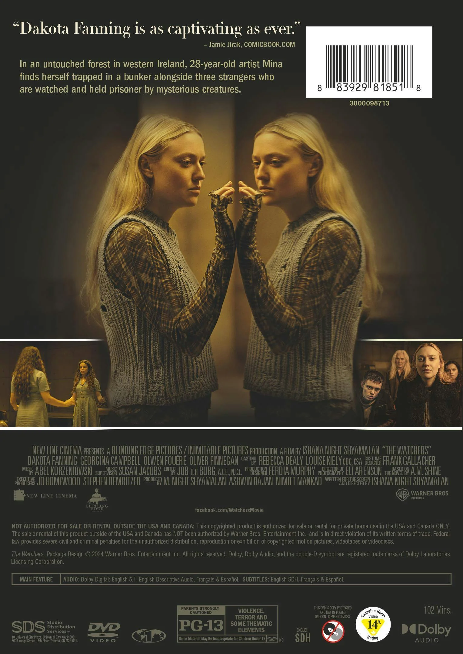 The Watchers [DVD] - Image 3