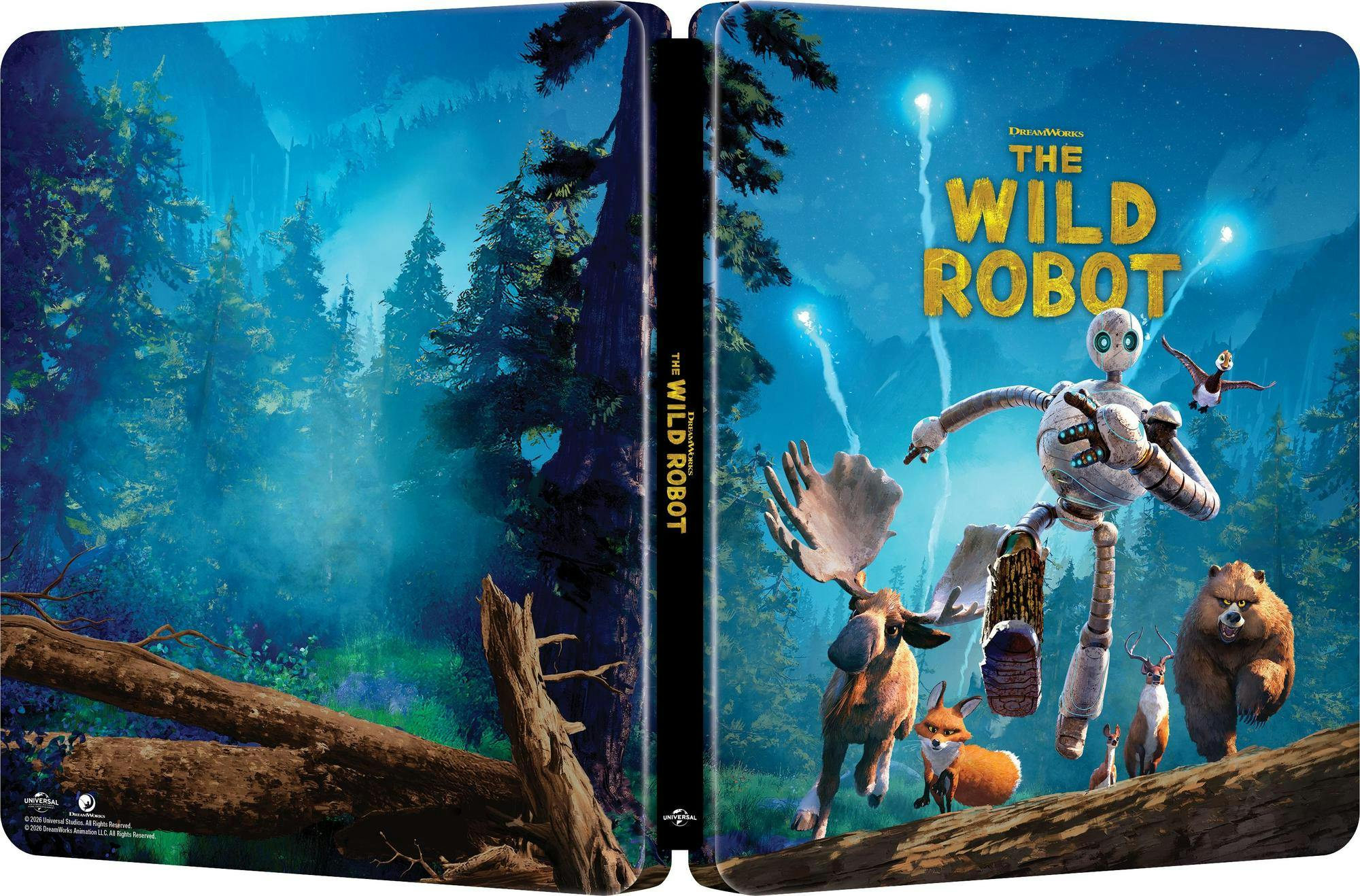 The Wild Robot (Limited Edition Steelbook 4K Ultra HD + Blu-ray + Digital) [UHD] - Image 6