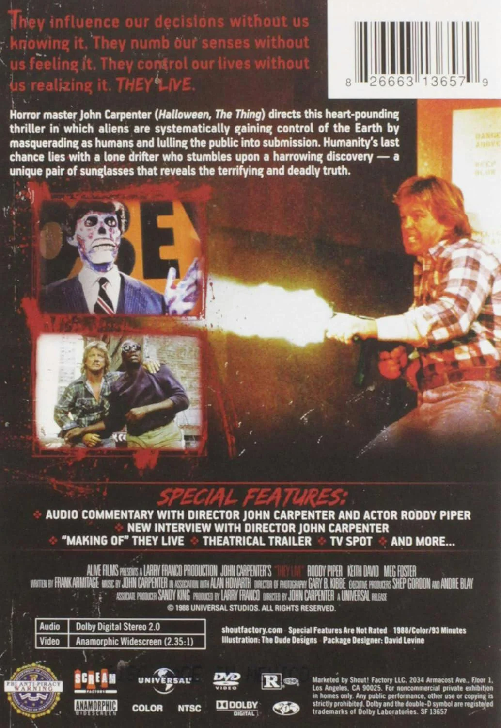 They Live - Collector's Edition [DVD] - Image 3