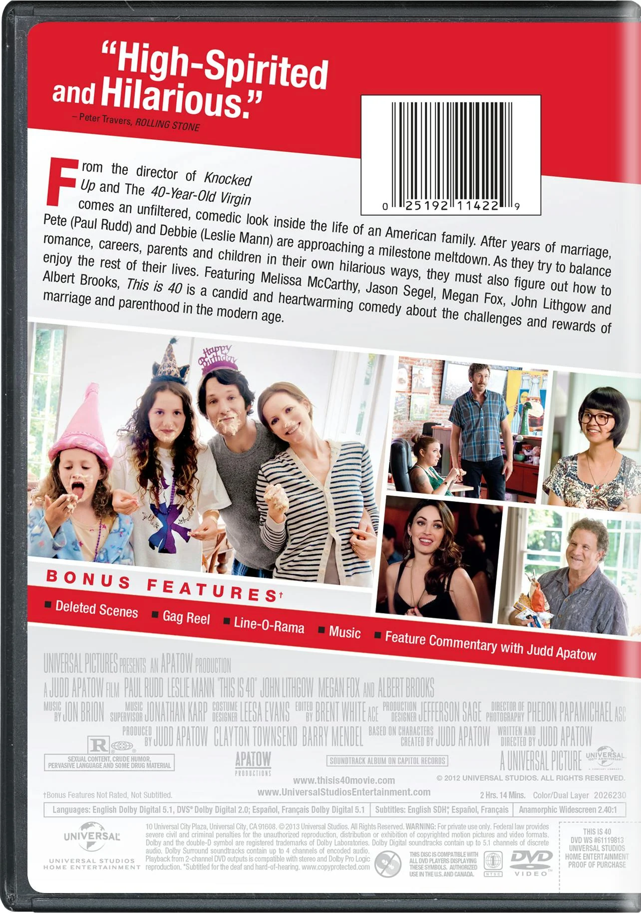 This Is 40 [DVD] - Image 2