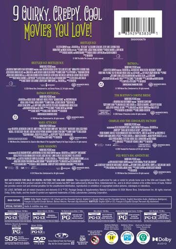 Tim Burton 9-Film Collection [DVD] - Image 3