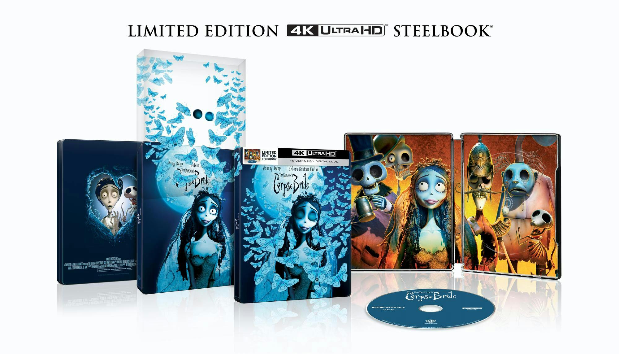 Tim Burton's The Corpse Bride (Limited Edition 4K Ultra HD Steelbook + Digital) [UHD] - Image 4