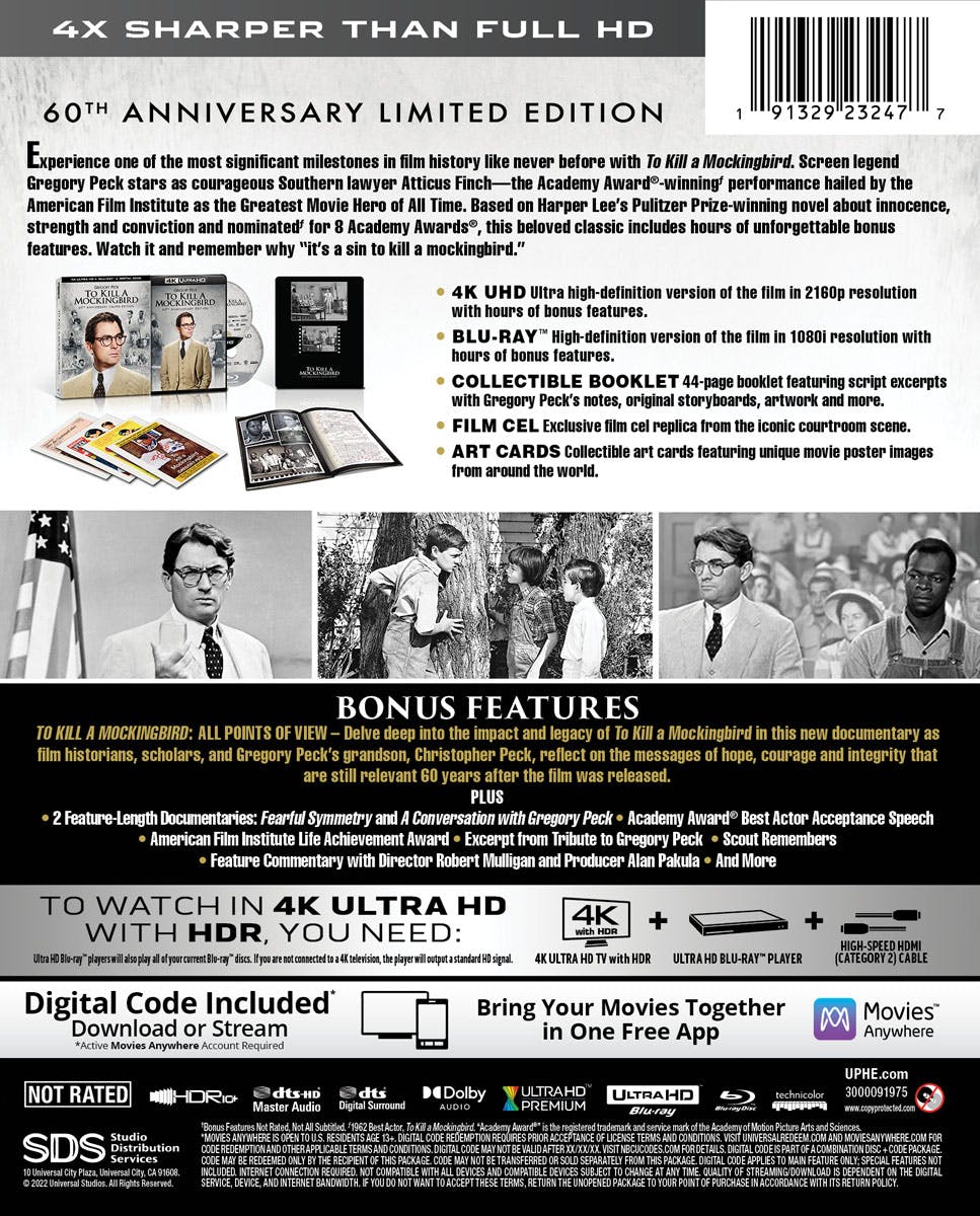 To Kill a Mockingbird (4K Ultra HD + Blu-ray (Limited Edition Gift Set)) [UHD] - Image 3