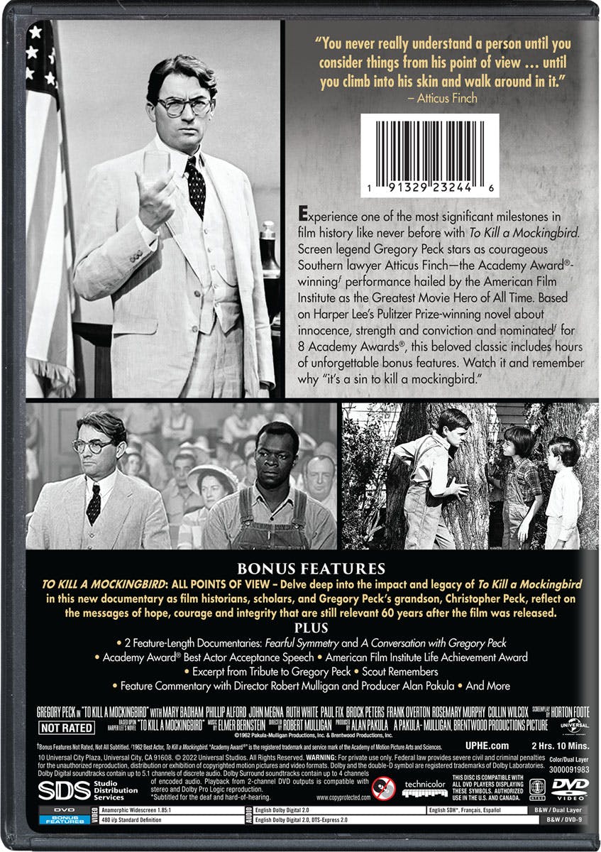 To Kill a Mockingbird (60th Anniversary Edition) [DVD] - Image 3