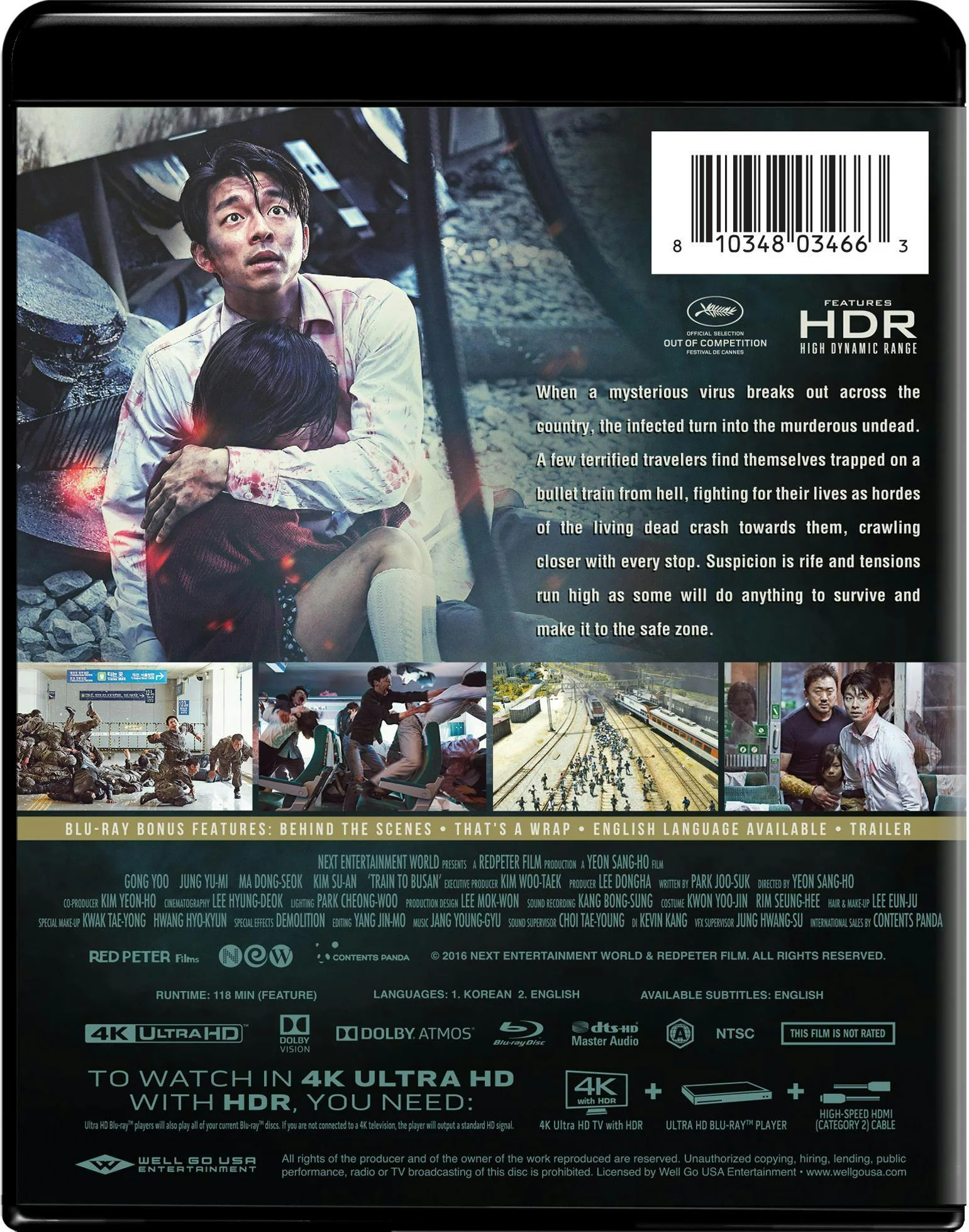 Train to Busan (4K Ultra HD + Blu-ray) [UHD] - Image 3