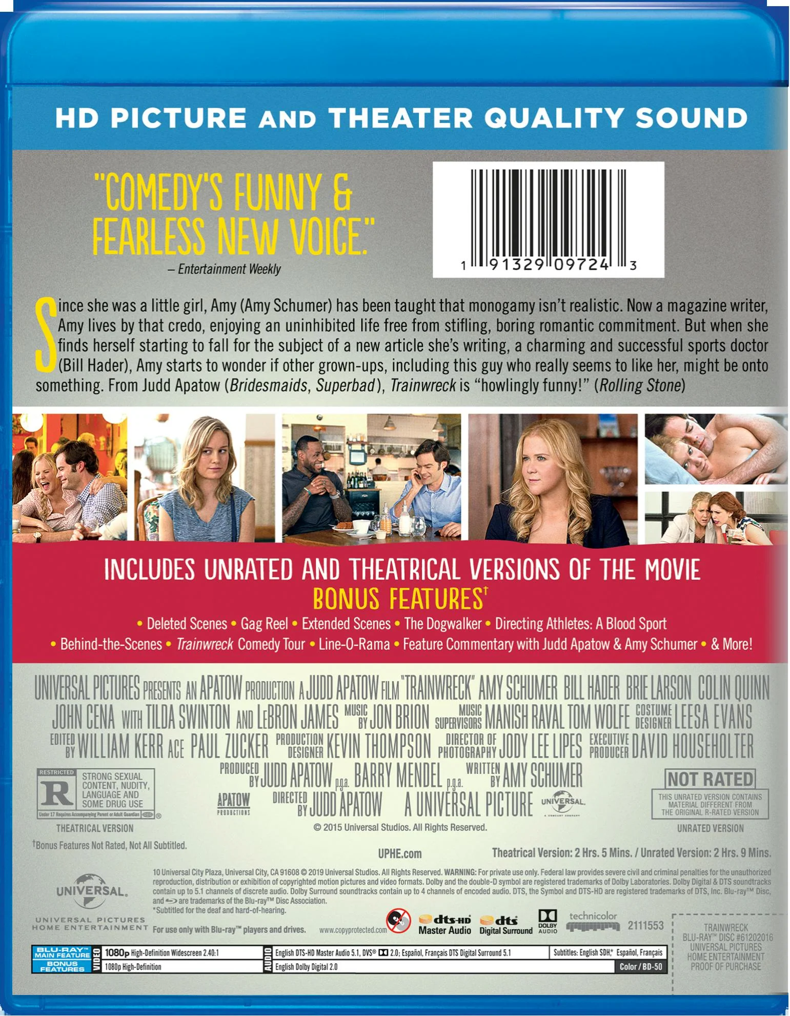 Trainwreck (Blu-ray Unrated) [Blu-ray] - Image 2