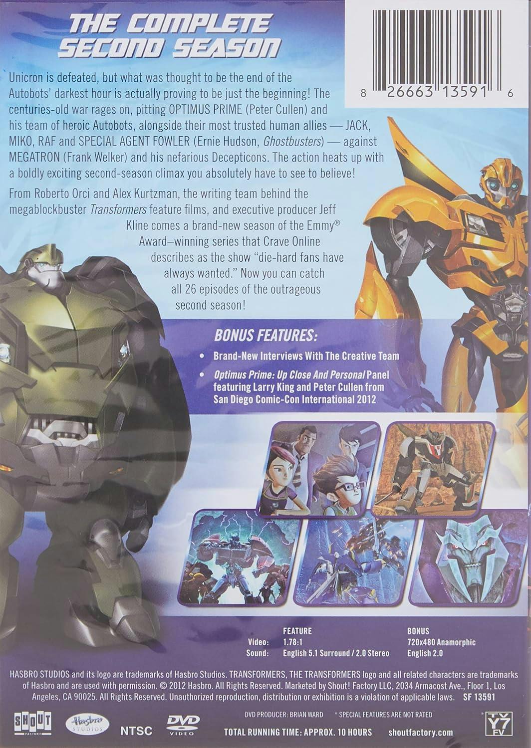 Transformers: Prime - Season Two [DVD] - Image 3