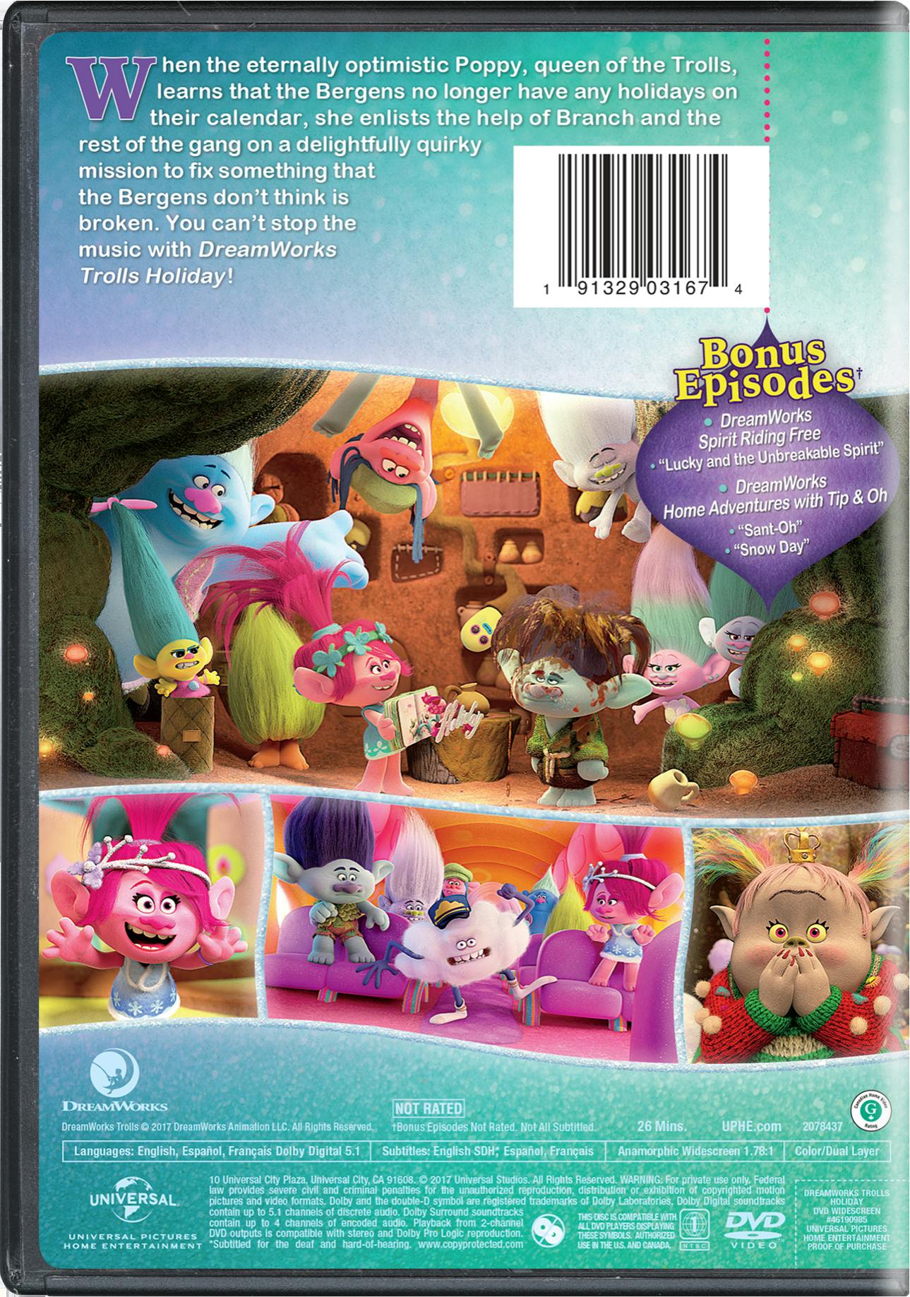Trolls: Holiday [DVD] - Image 2