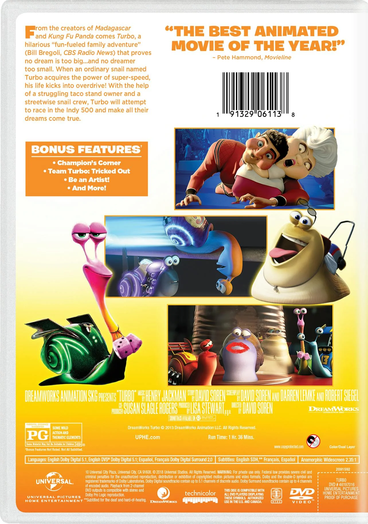 Turbo (2018) (New Artwork) [DVD] - Image 2