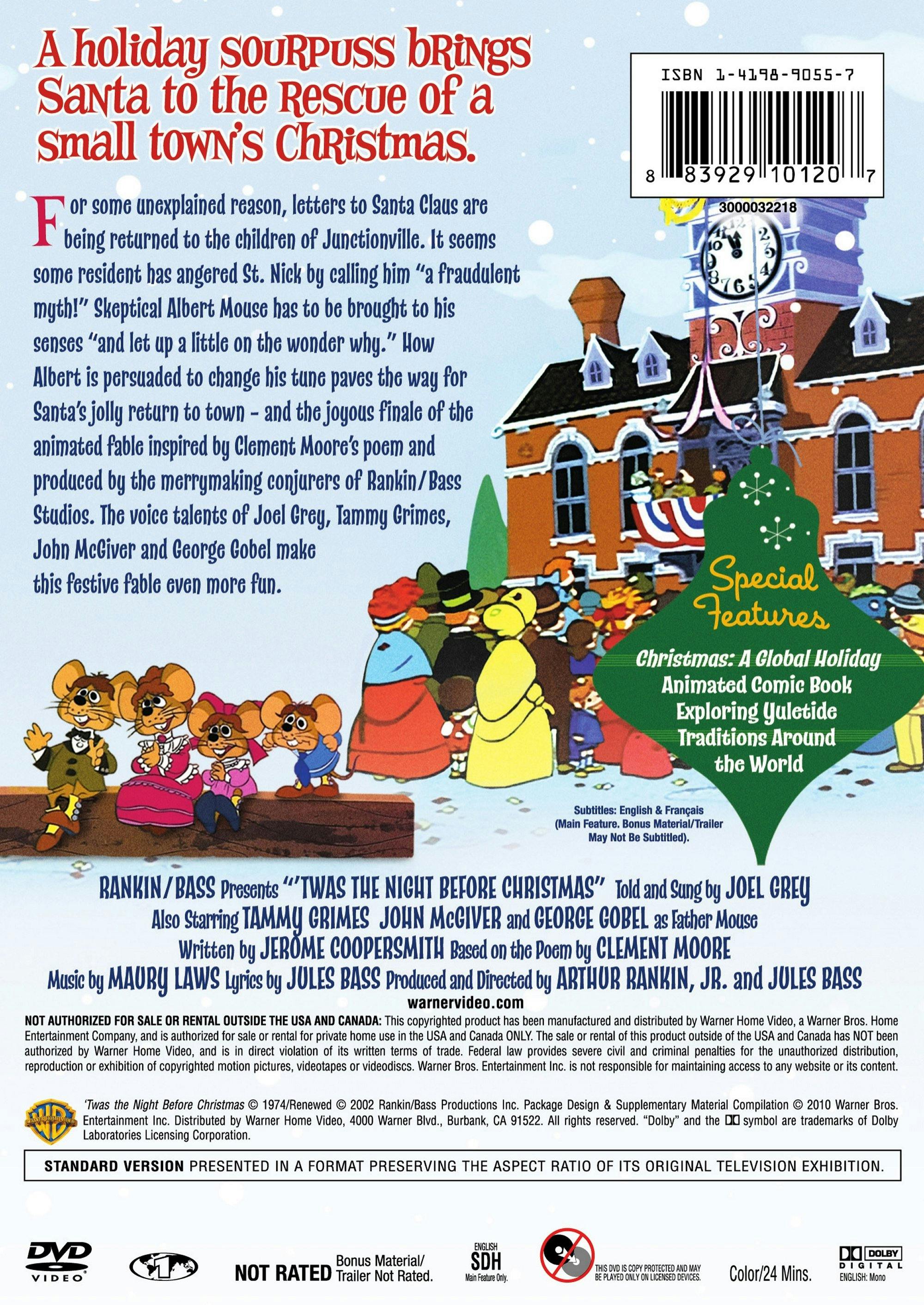 'Twas the Night Before Christmas (Deluxe Edition) [DVD] - Image 2