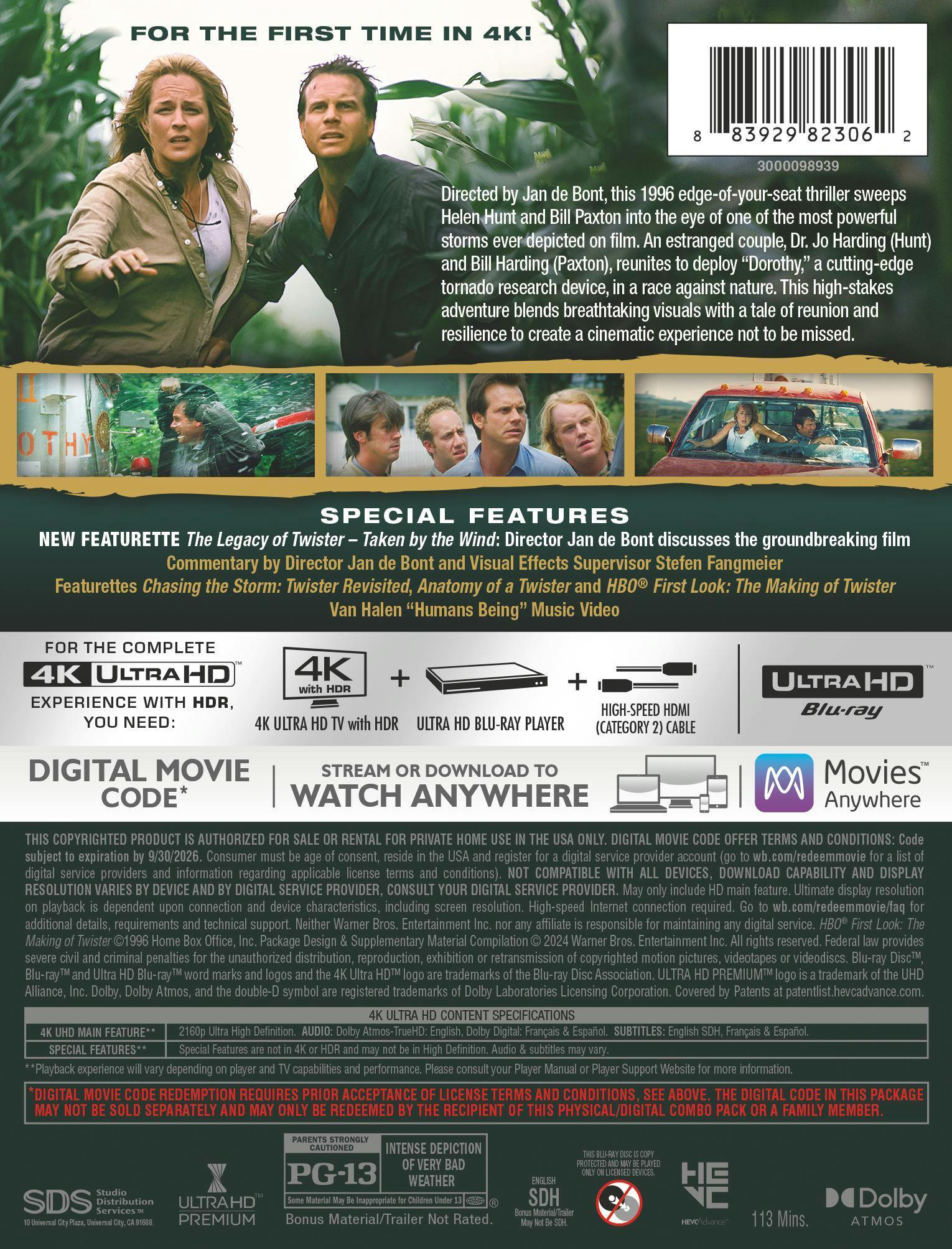 Twister (Limited Edition 4K UHD Steelbook) [UHD] - Image 3