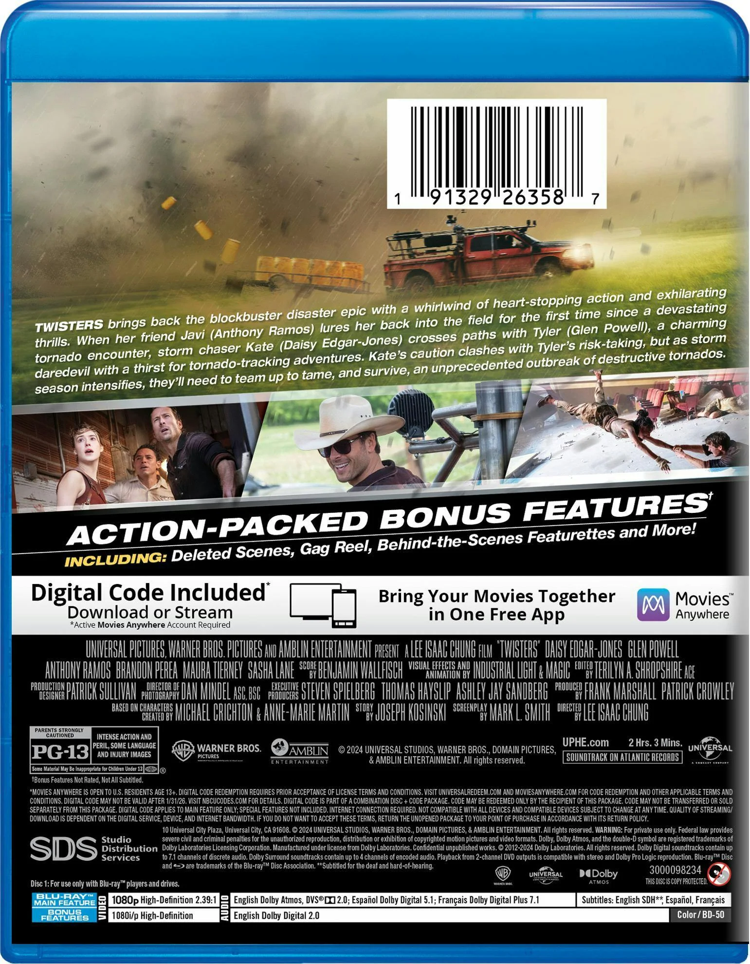 Twisters - Collector's Edition Blu-ray + Digital [Blu-ray] - Image 3