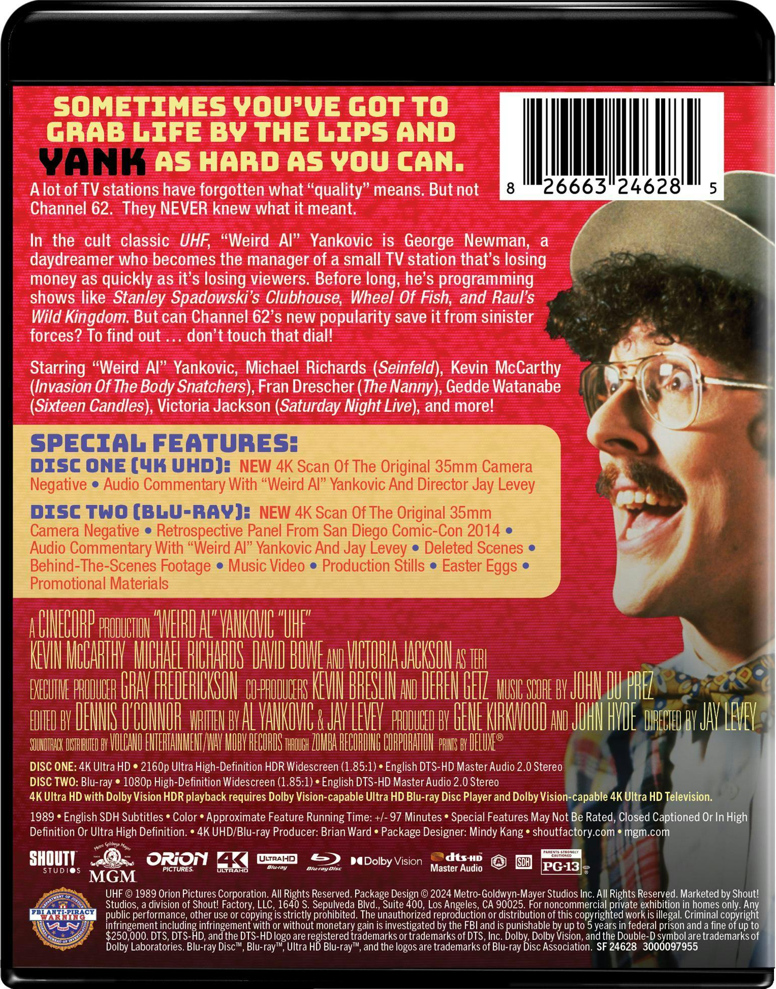 UHF [35th Anniversary Edition] (4K Ultra HD + Blu-ray) [UHD] - Image 3