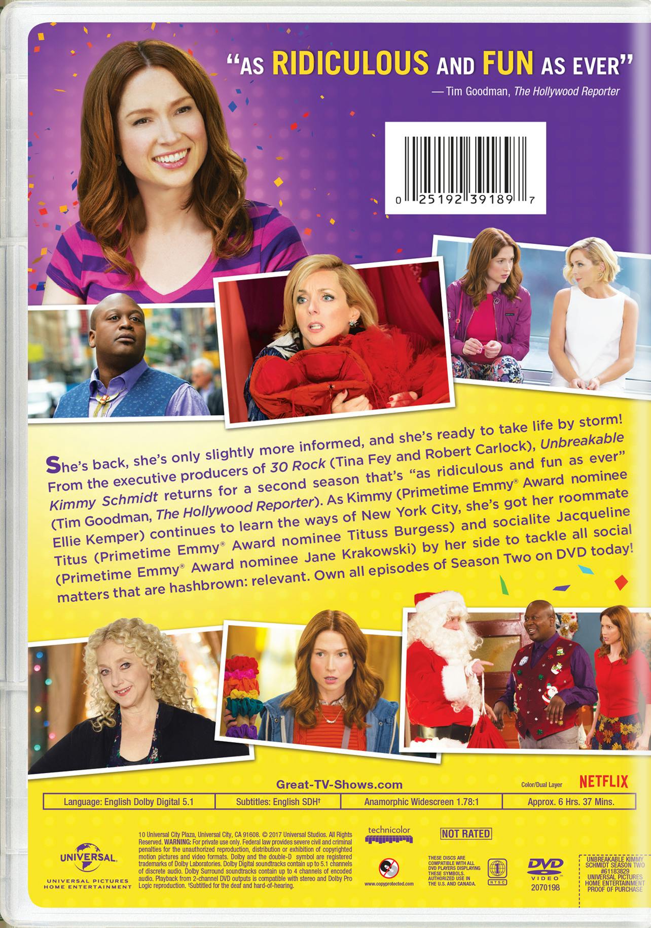 Unbreakable Kimmy Schmidt: Season 2 [DVD] - Image 2