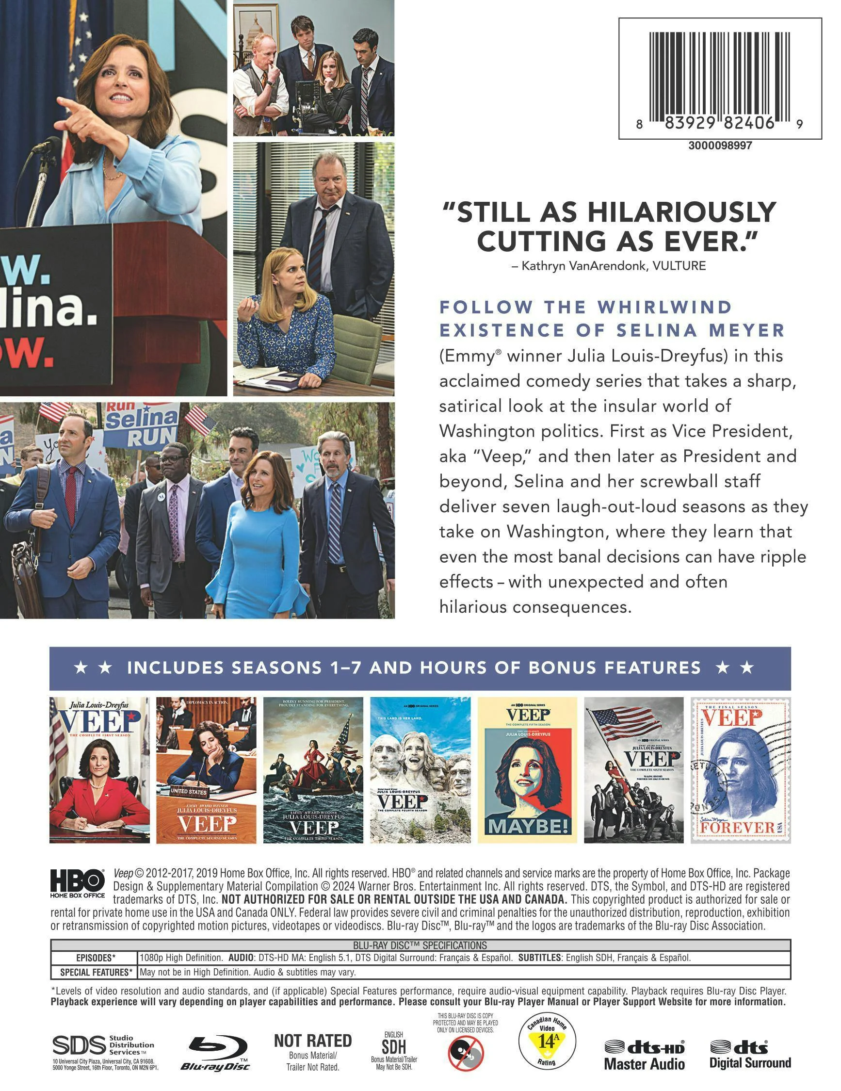VEEP: The Complete Series [Blu-ray] - Image 3