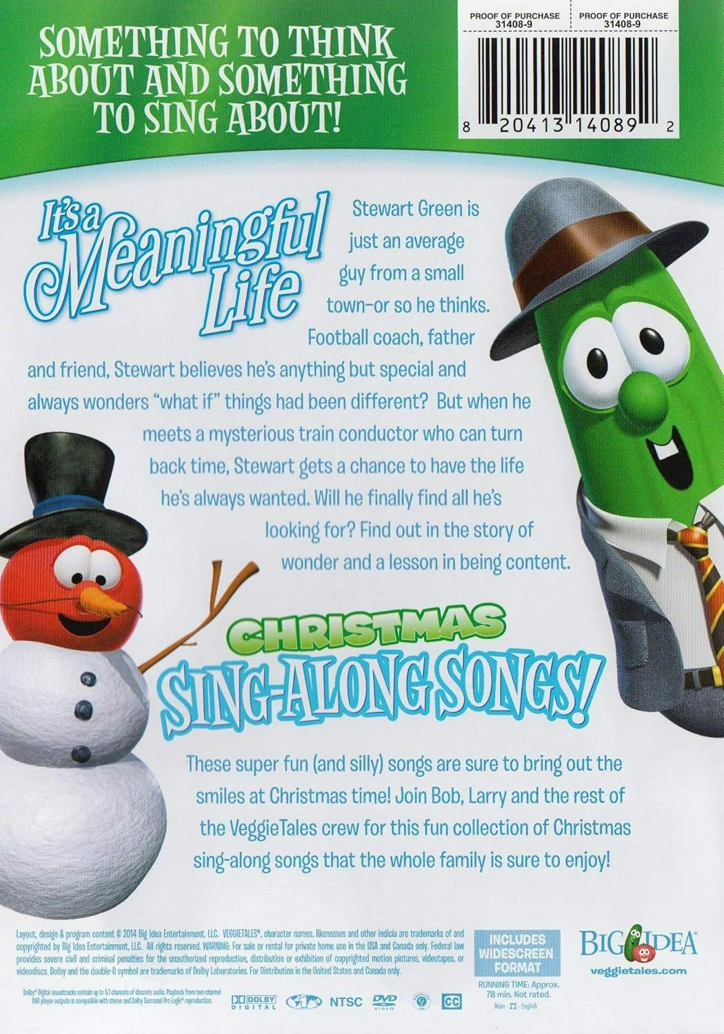 VeggieTales: It's a Meaningful Life/Christmas Sing Alongs [DVD] - Image 2