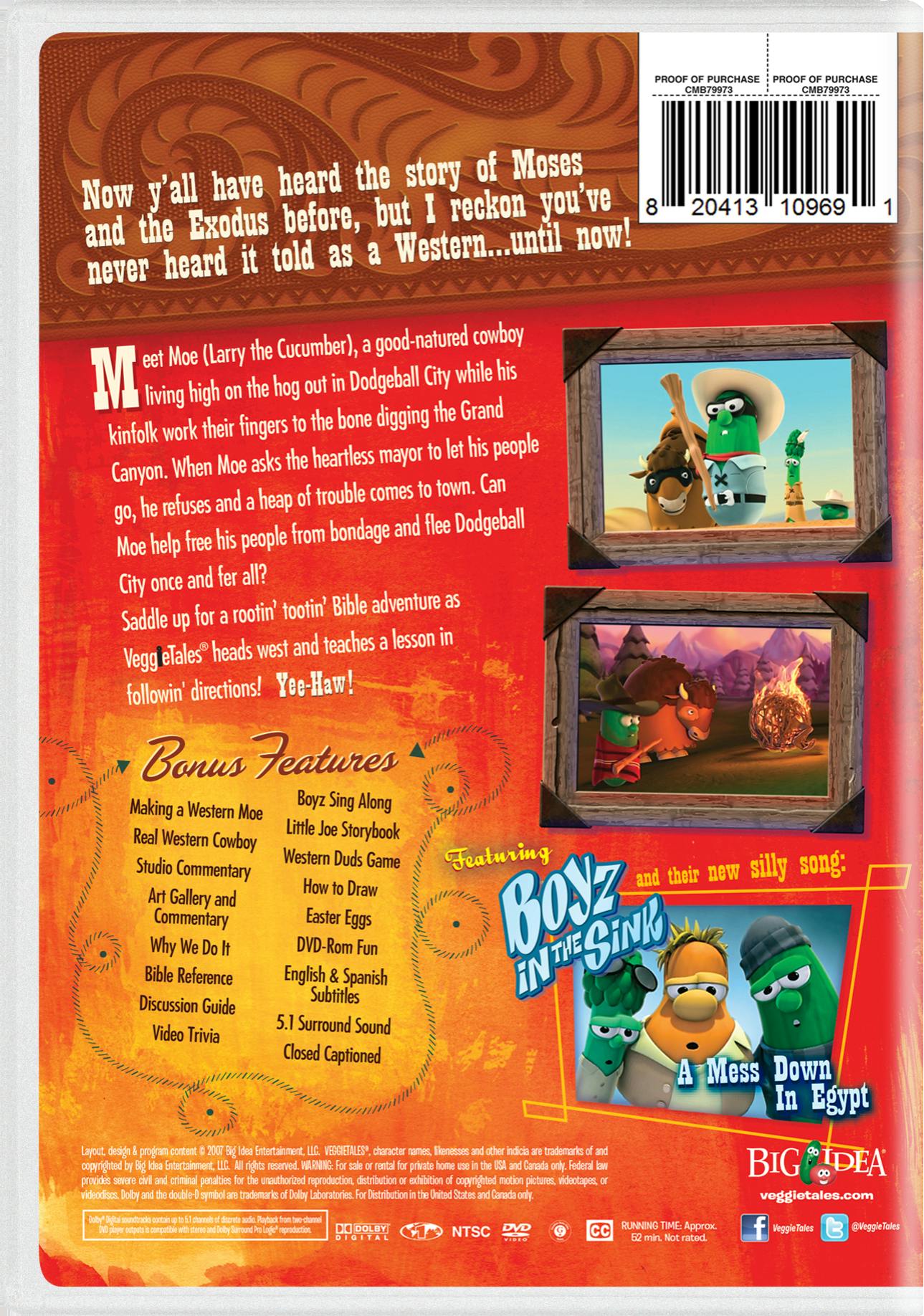 VeggieTales: Moe and the Big Exit [DVD] - Image 2