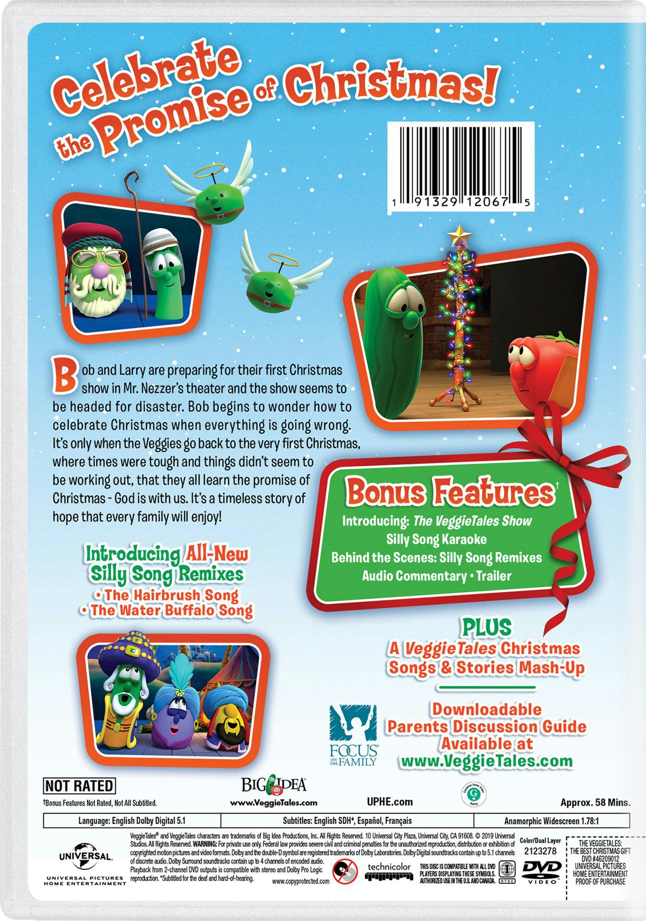 VeggieTales: The Best Christmas Gift [DVD] - Image 2