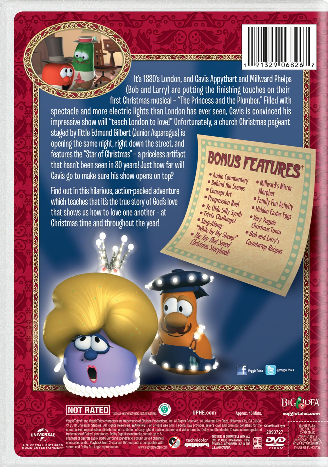 VeggieTales: The Star of Christmas [DVD] - Image 2