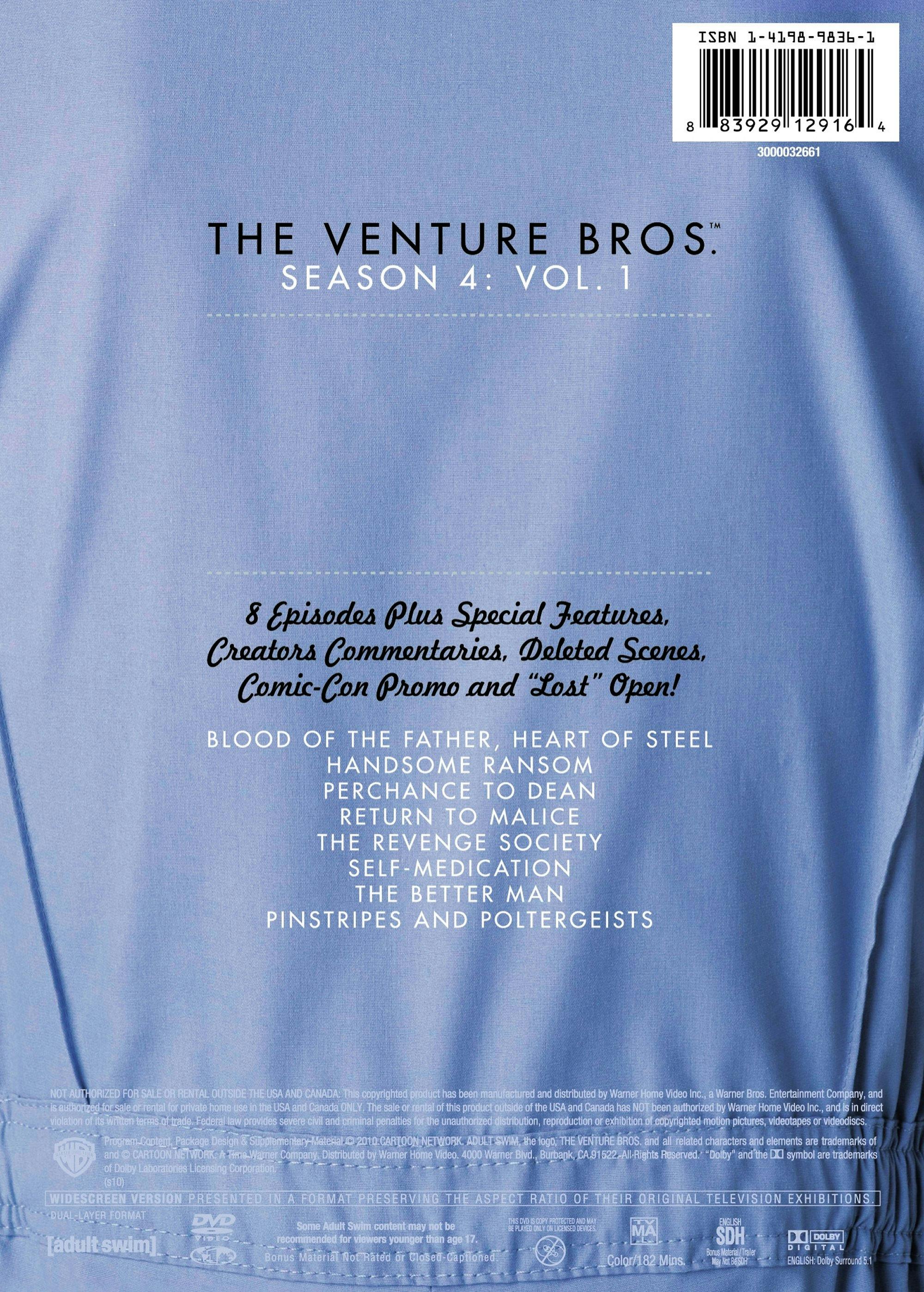 The Venture Bros: Season Four - Volume 1 [DVD] - Image 3
