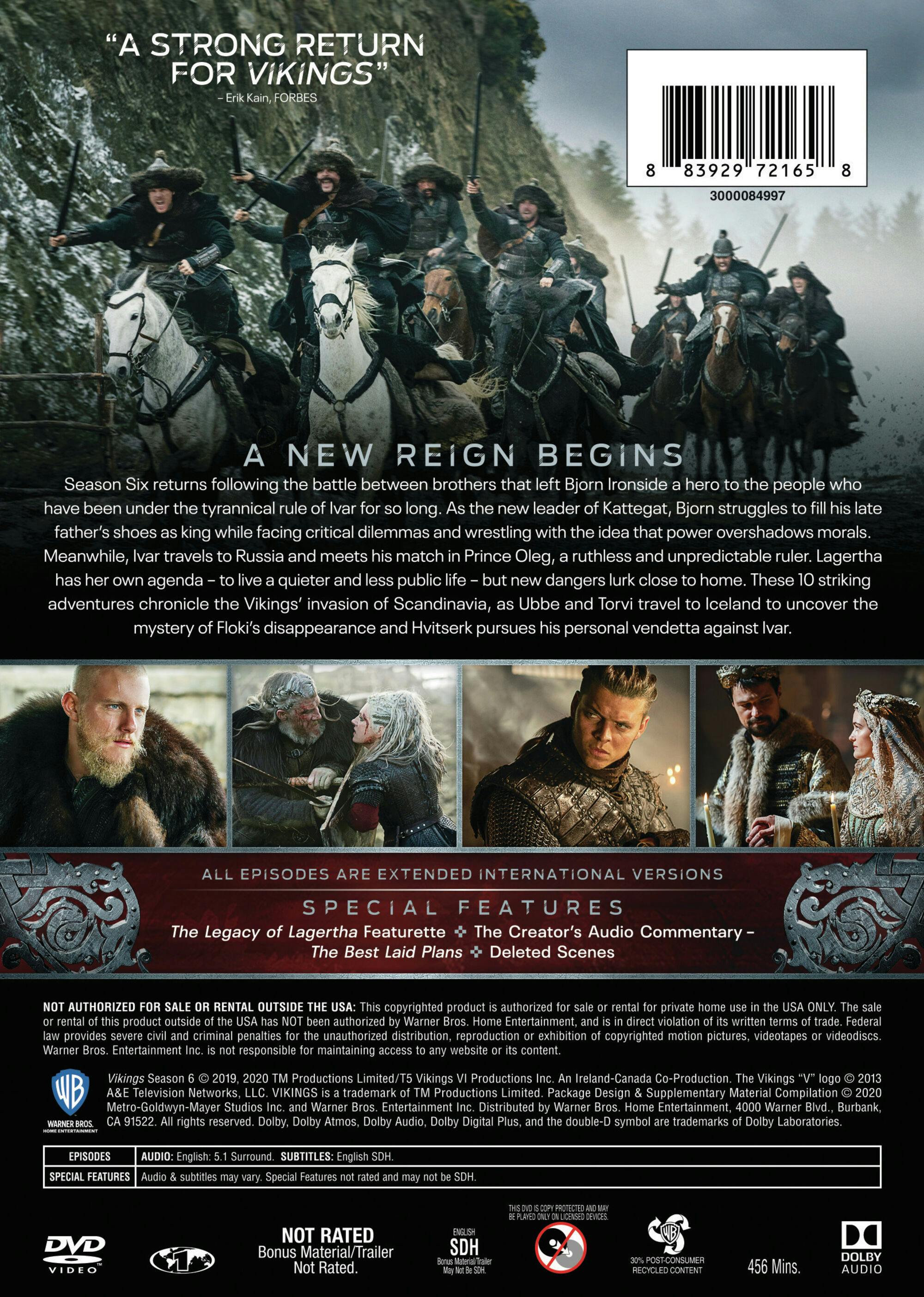 Vikings: Season 6 - Volume 1 (Box Set) [DVD] - Image 2