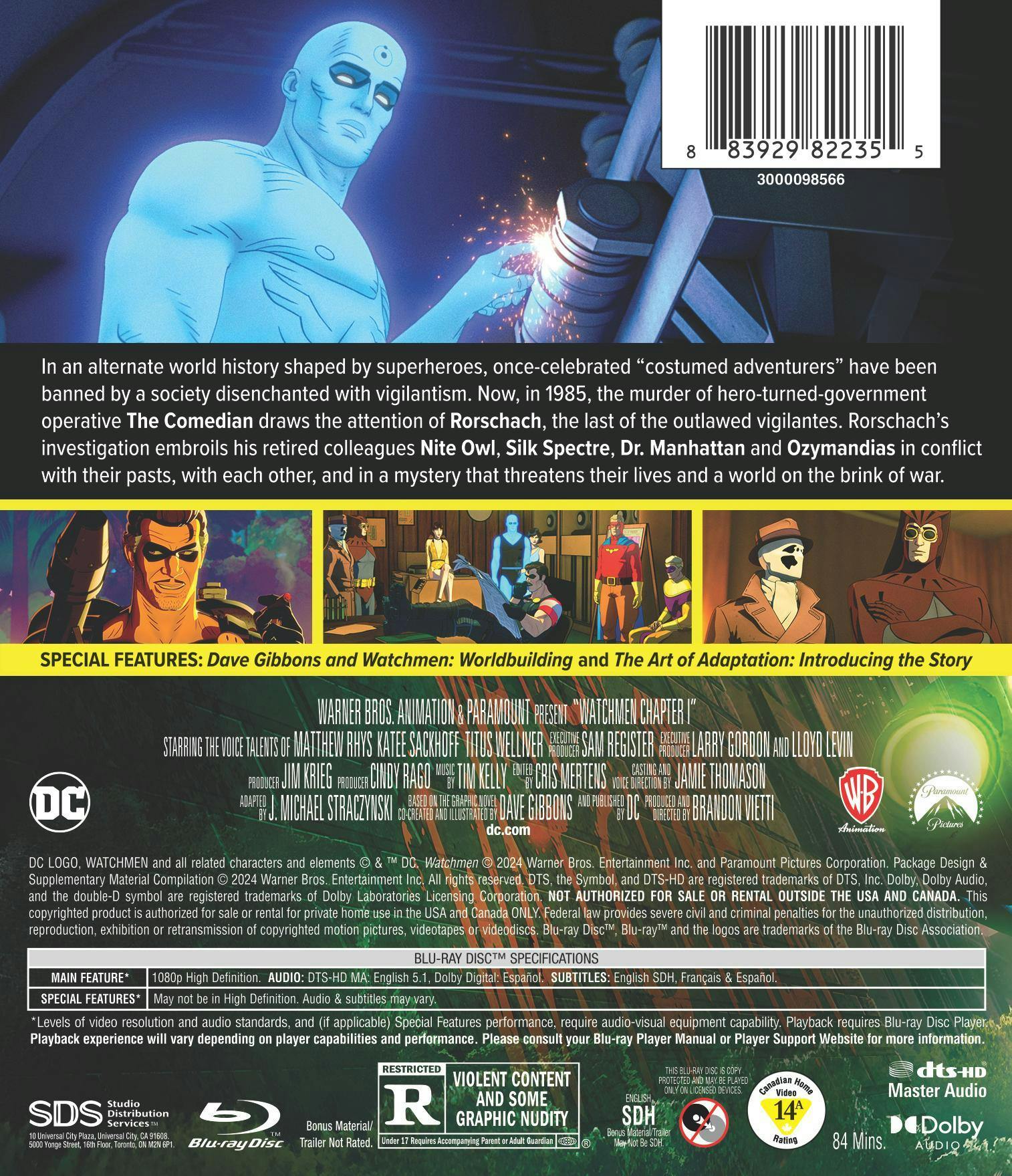 Watchmen Chapter 1 [Blu-ray] - Image 3