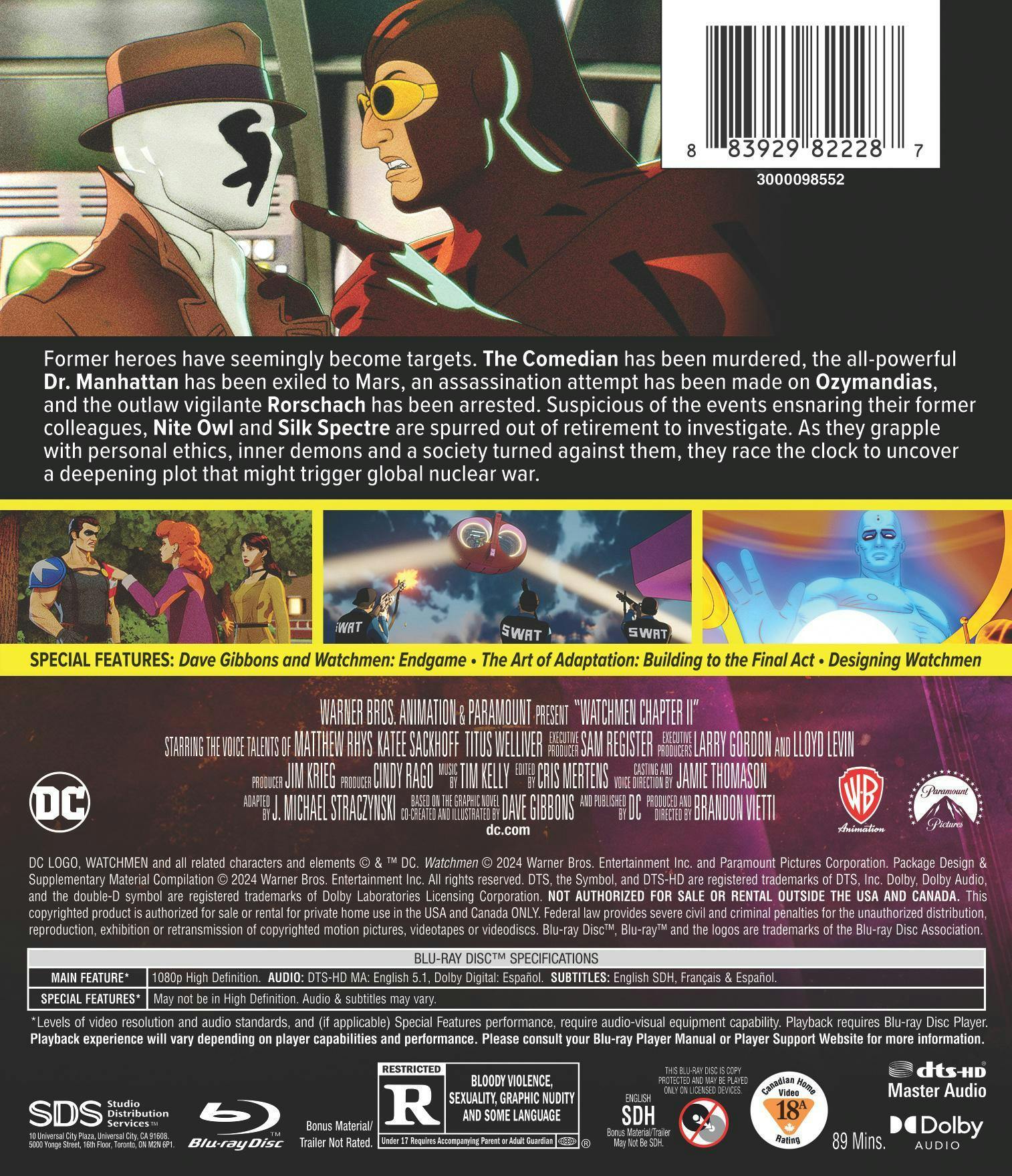 Watchmen Chapter II [Blu-ray] - Image 3