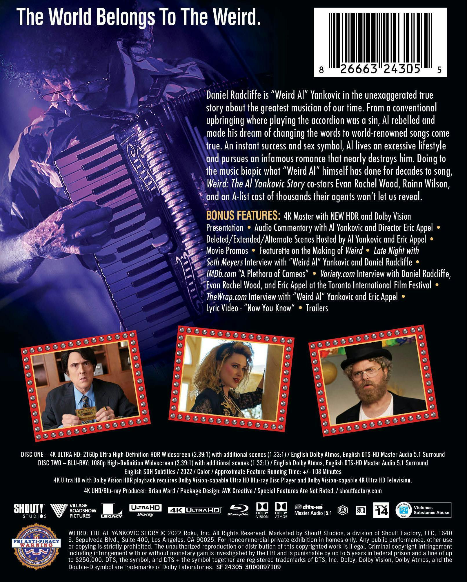 Weird: The Al Yankovic Story - Limited Edition Steelbook [UHD] - Image 3