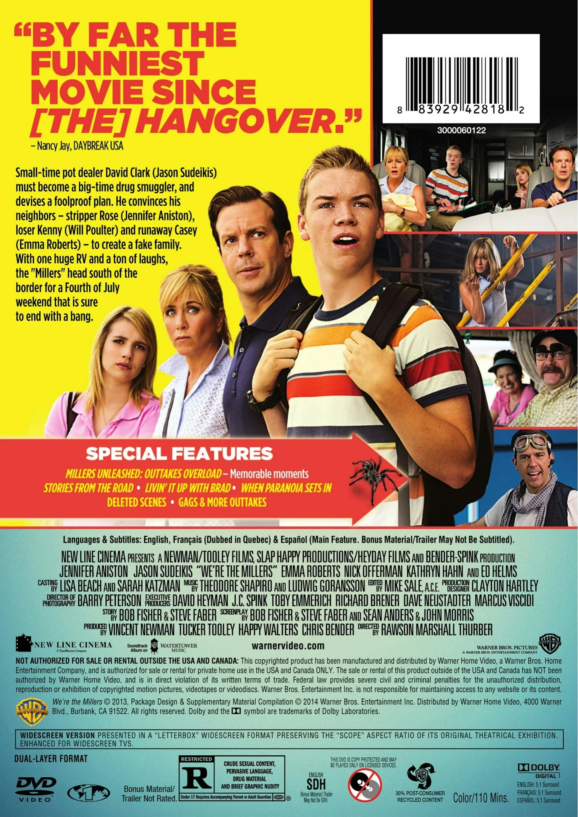 We're the Millers: Extended Cut (DVD Single Disc) [DVD] - Image 2