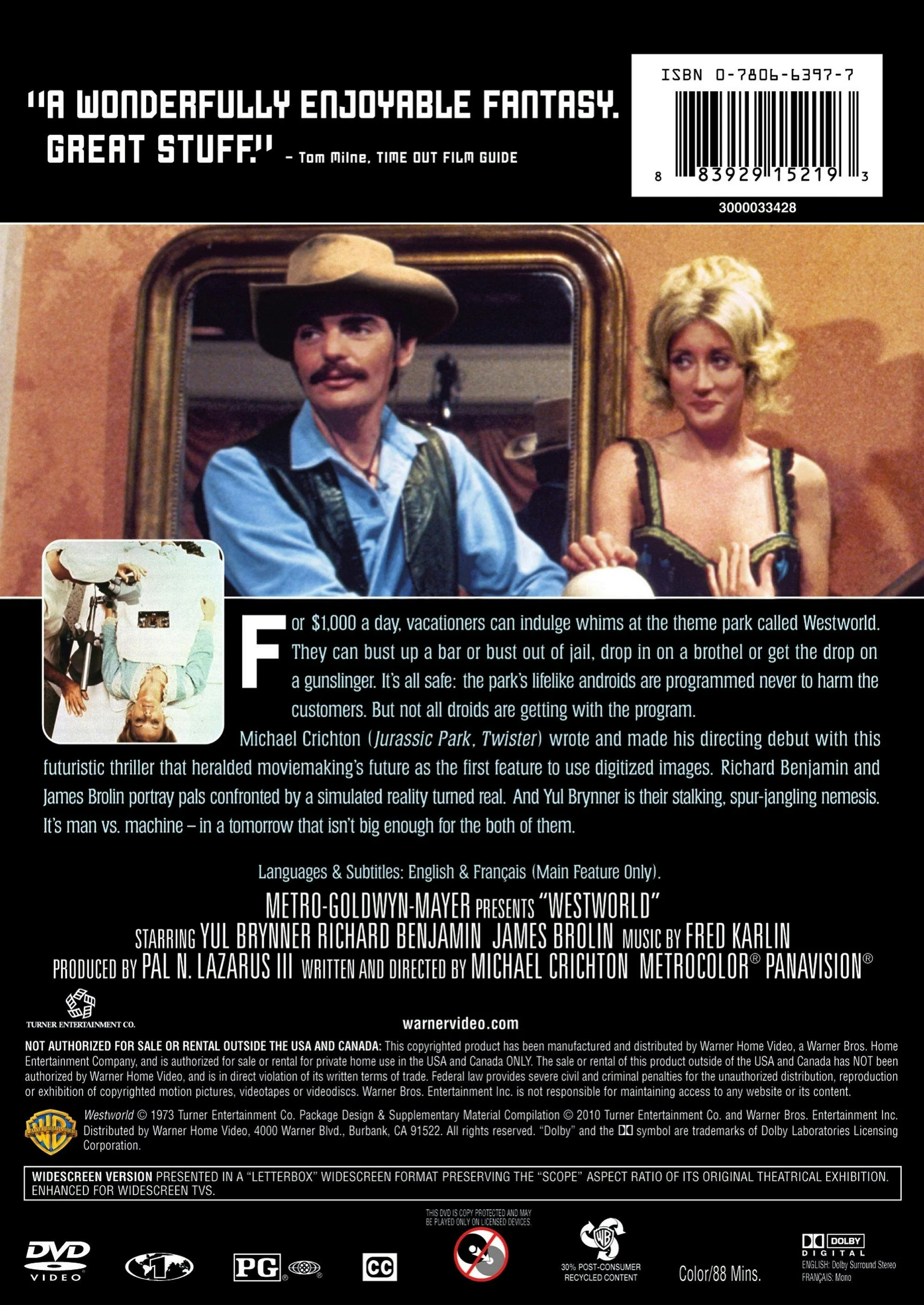 Westworld (DVD New Packaging) [DVD] - Image 2