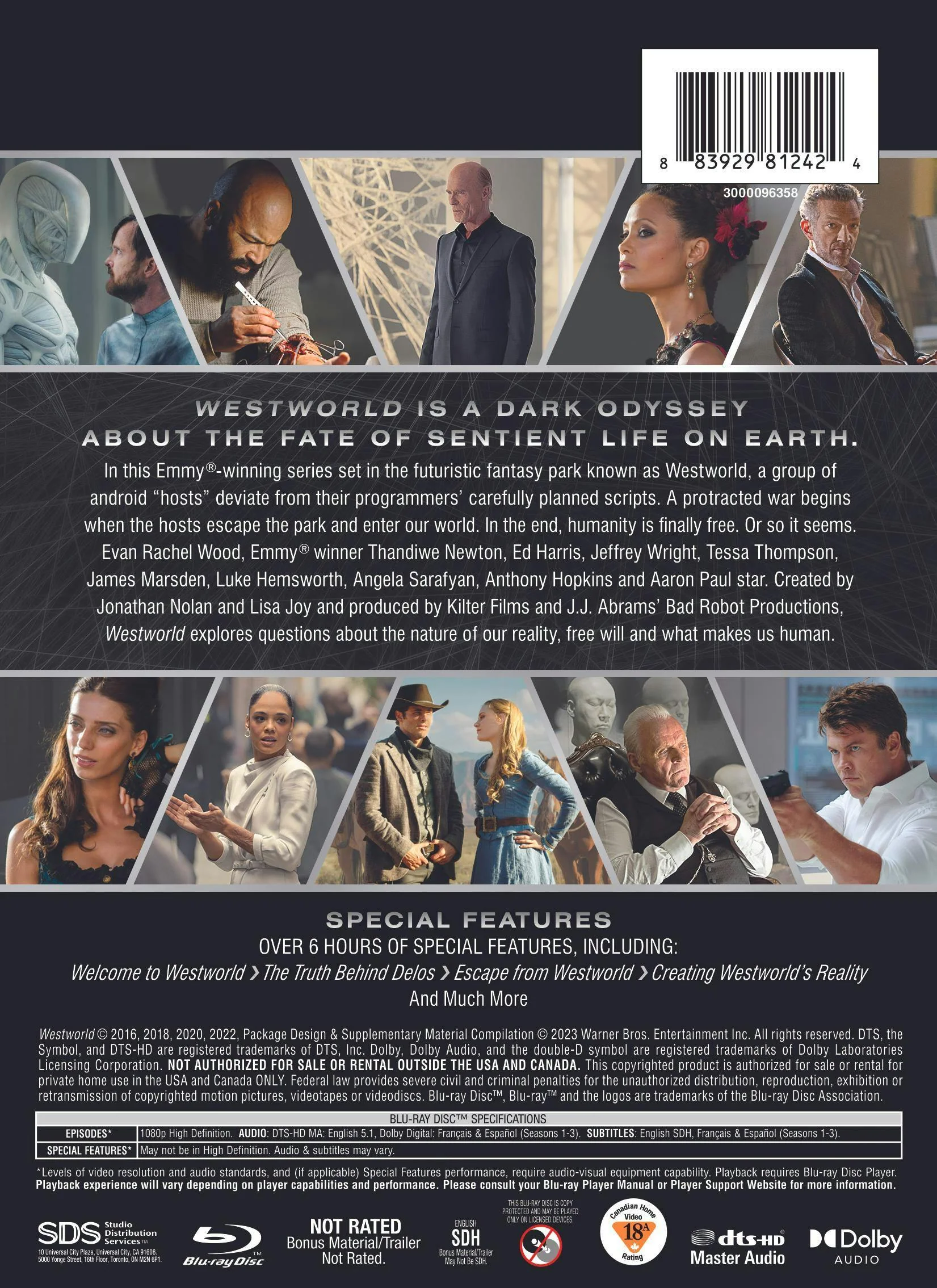 Westworld: The Complete Series (Box Set) [Blu-ray] - Image 3