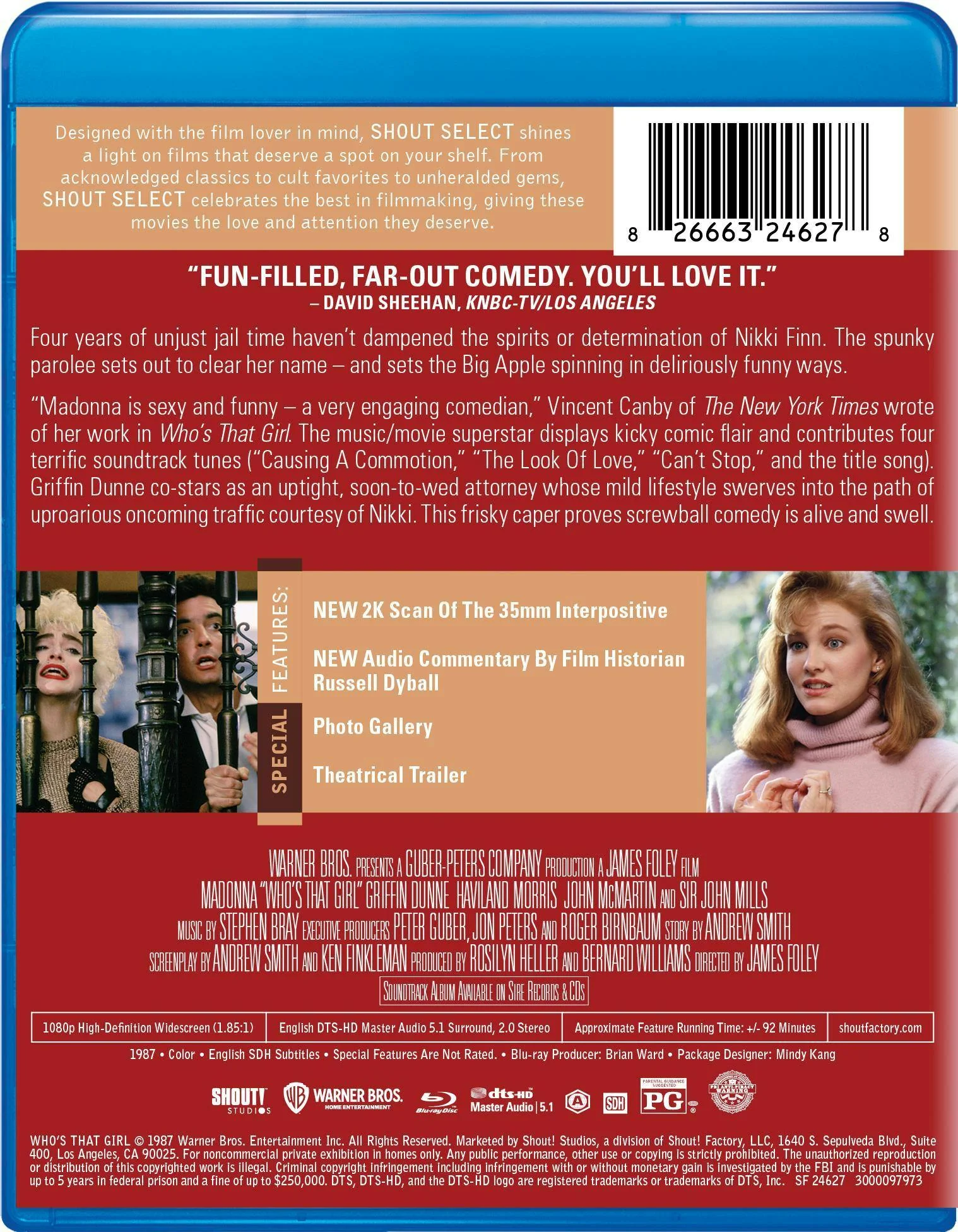Who's That Girl [Blu-ray] - Image 3