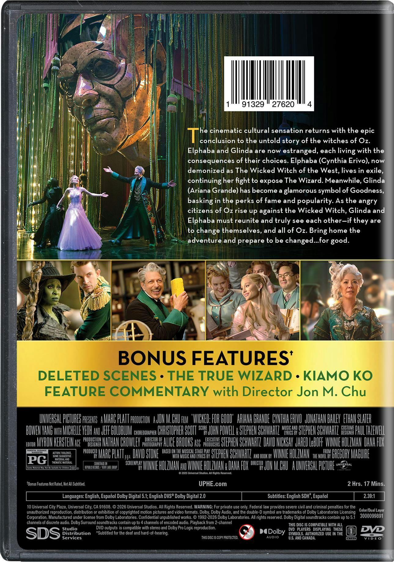 Wicked: For Good (DVD) [DVD] - Image 3