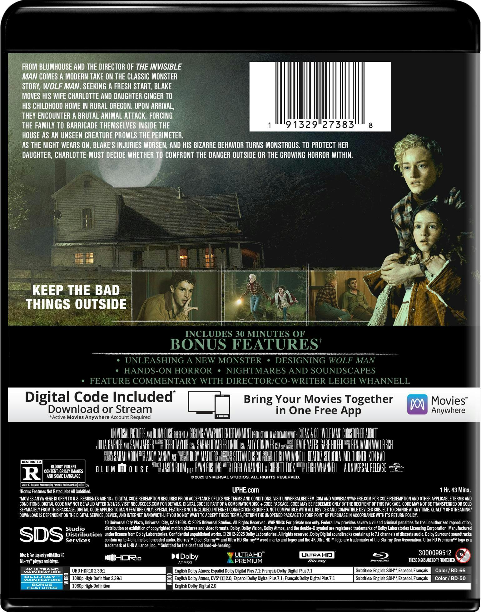 Wolf Man (4K Ultra HD + Blu-ray) [UHD] - Image 3