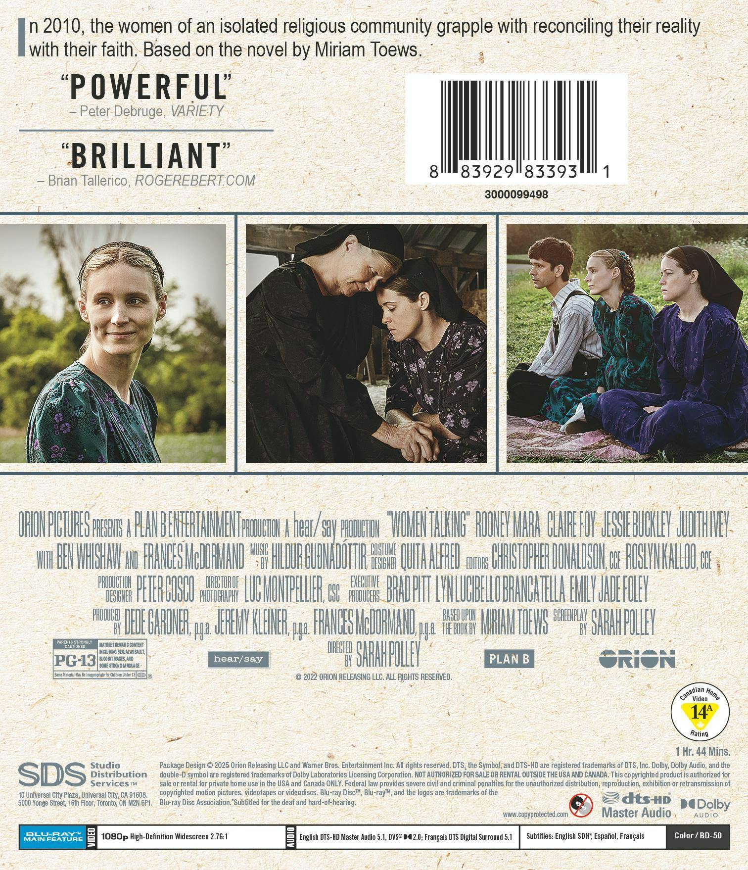 Women Talking [Blu-ray] - Image 3