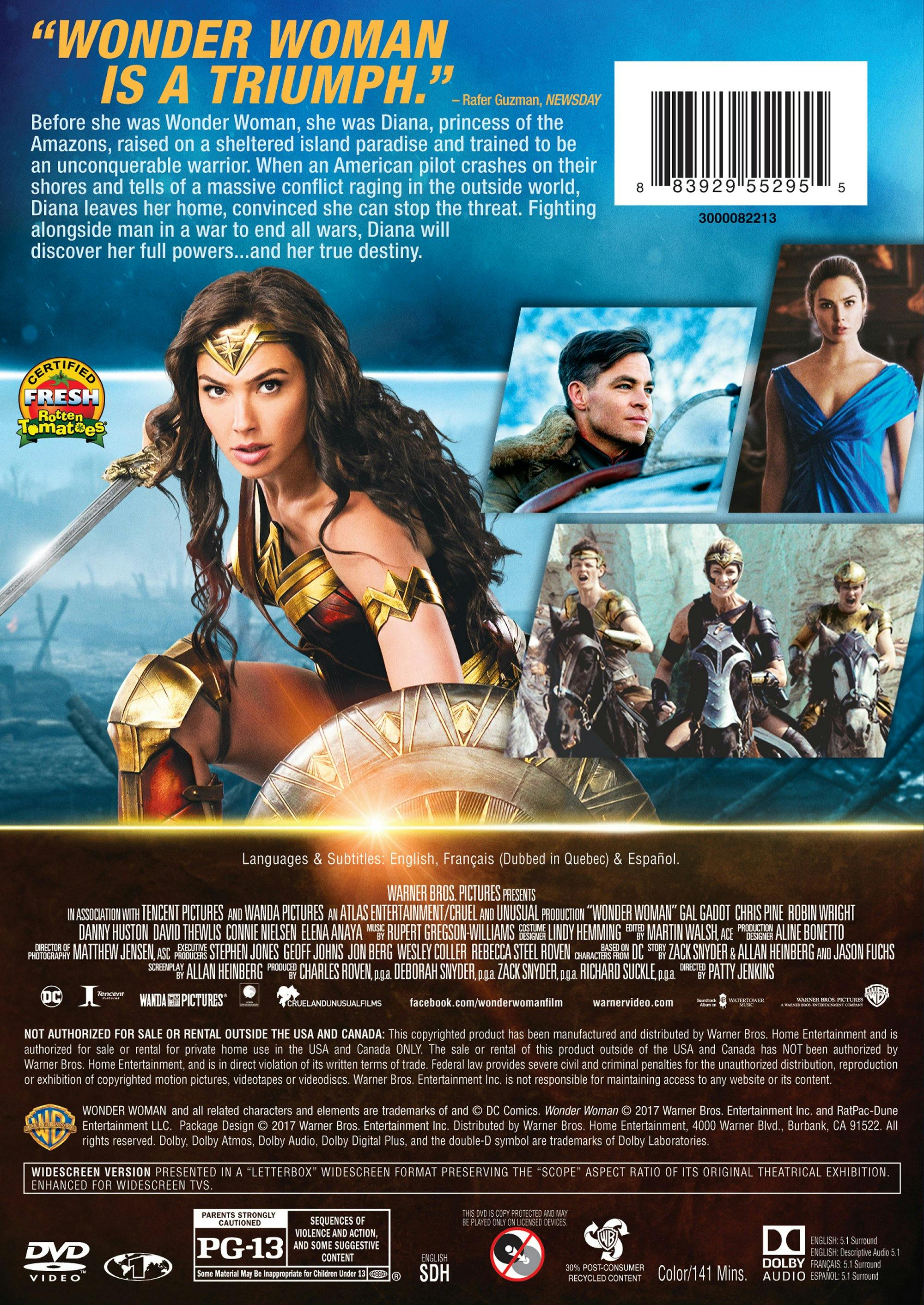 Wonder Woman [DVD] - Image 2