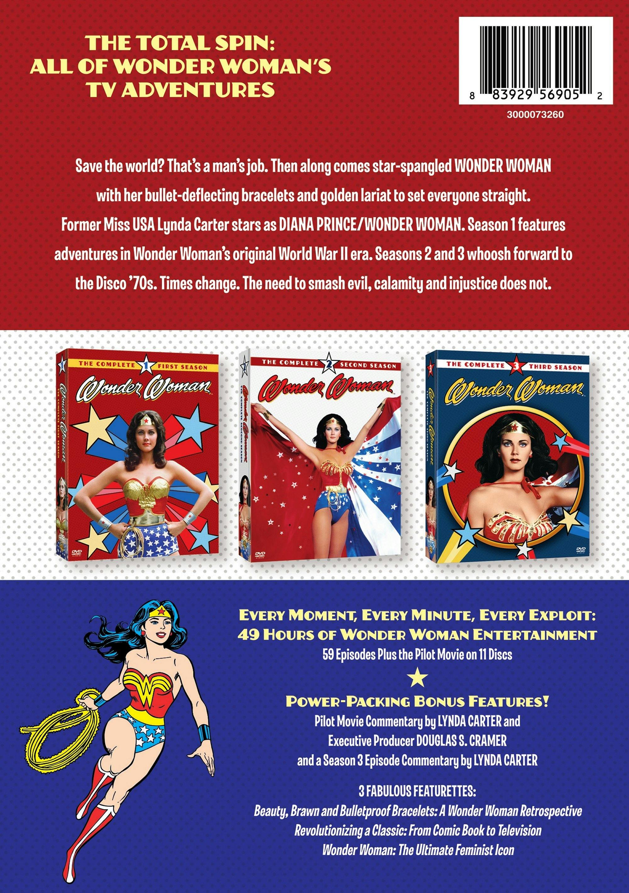 Wonder Woman: The Complete Collection (DVD New Box Art) [DVD] - Image 2