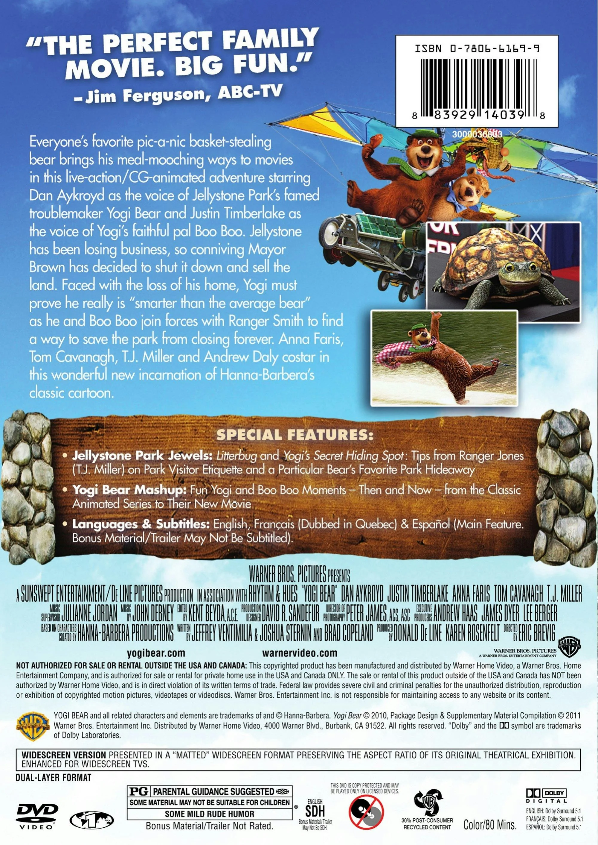 Yogi Bear [DVD] - Image 2